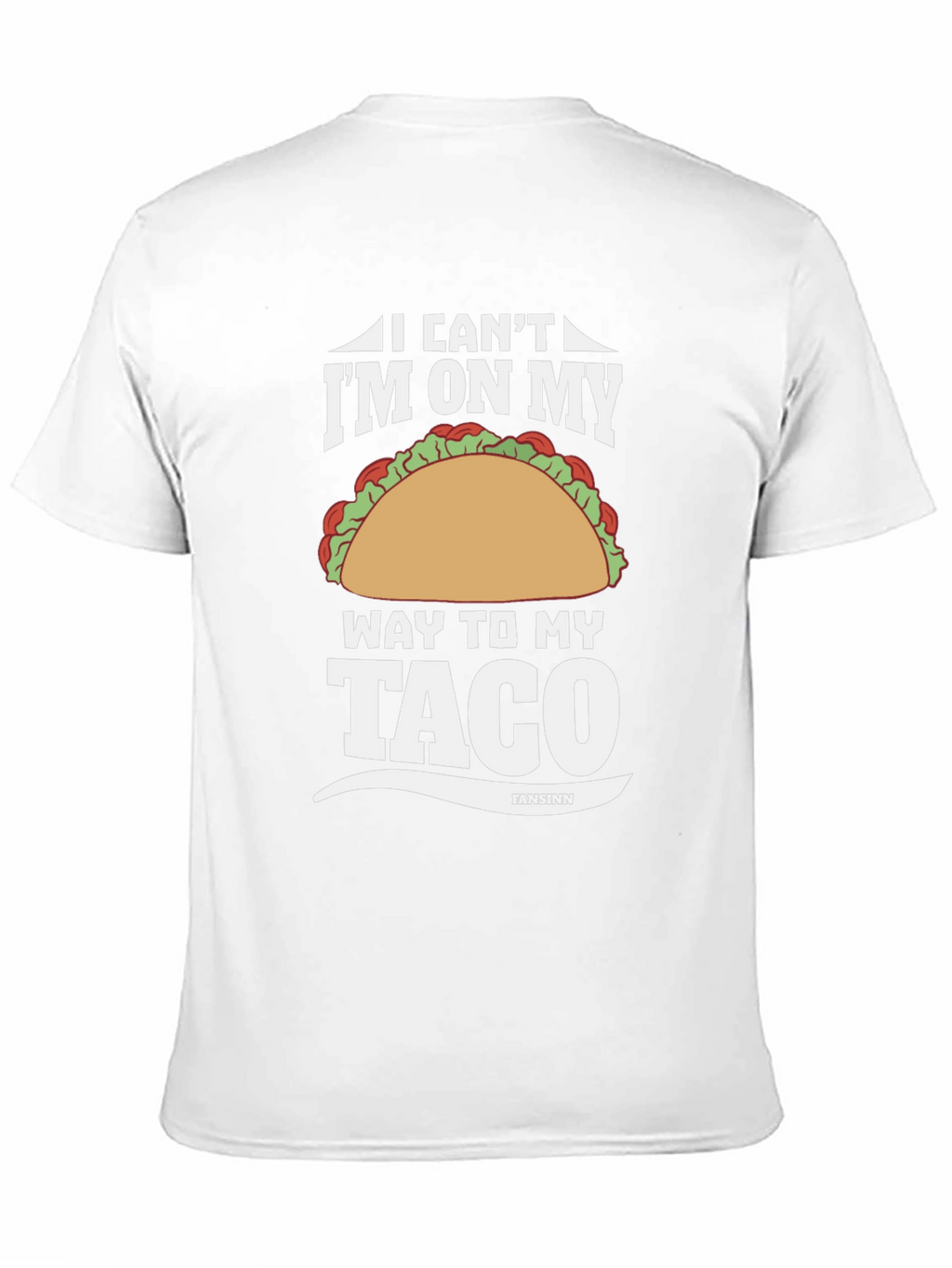 Im On My Way To My Taco Graphic Tee