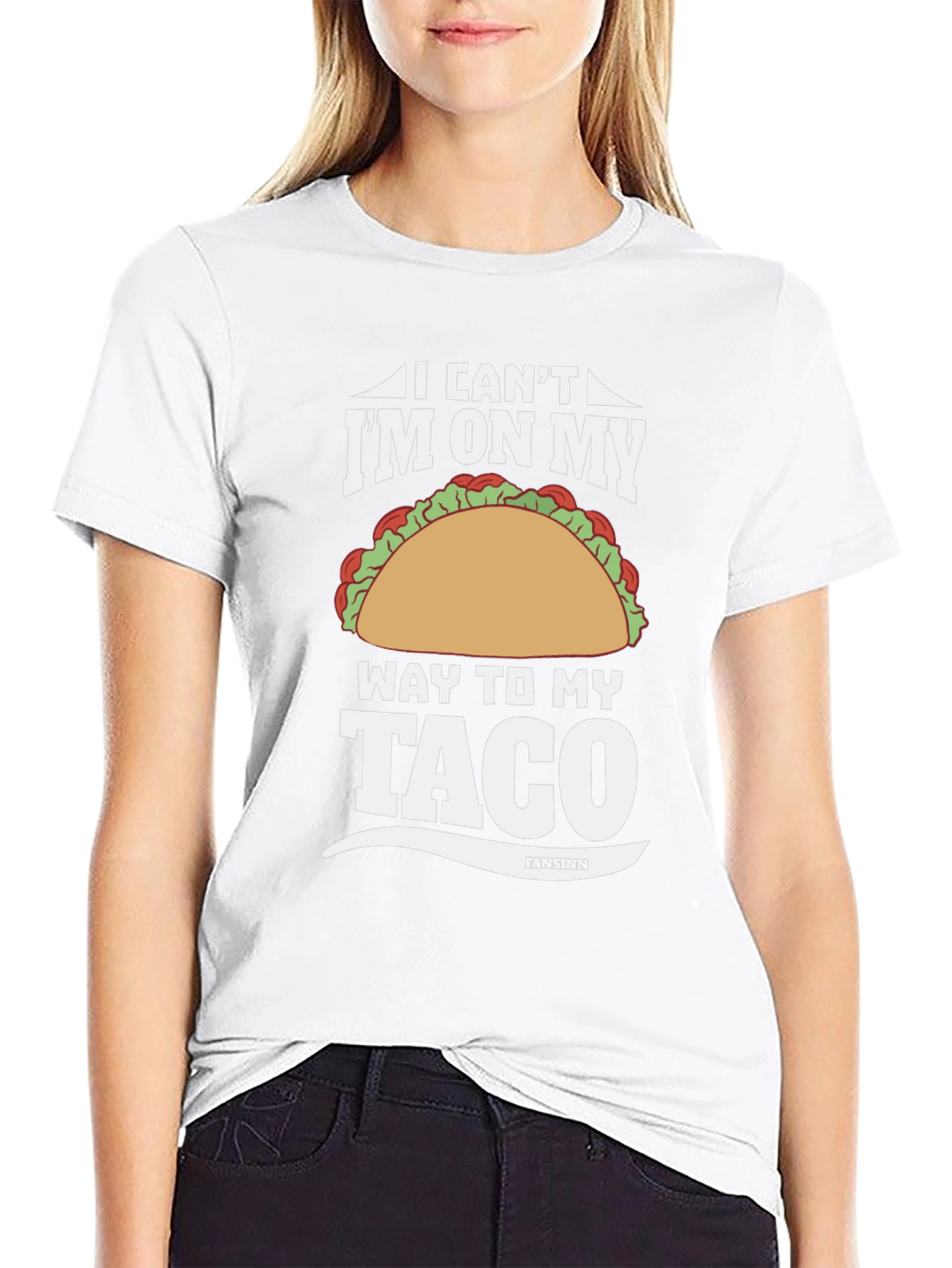 Im On My Way To My Taco Graphic Tee