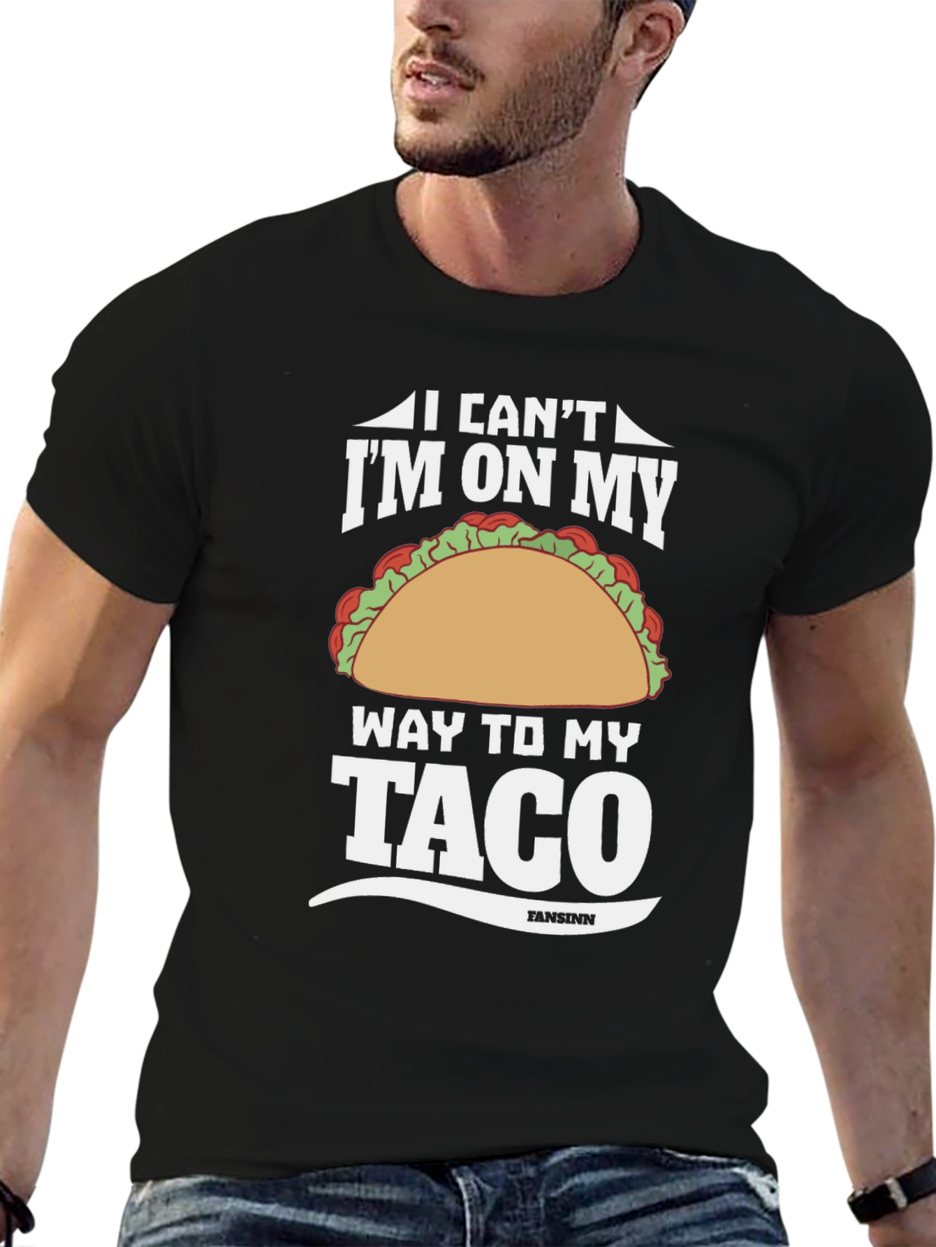Im On My Way To My Taco Graphic Tee