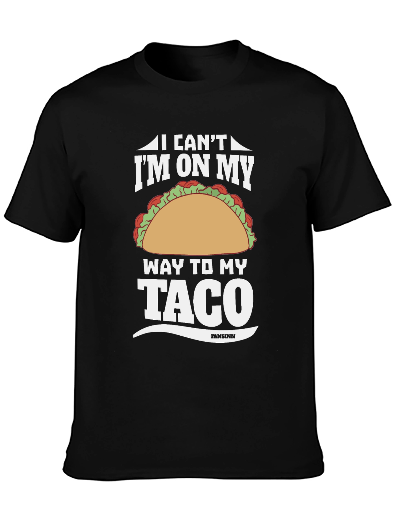Im On My Way To My Taco Graphic Tee
