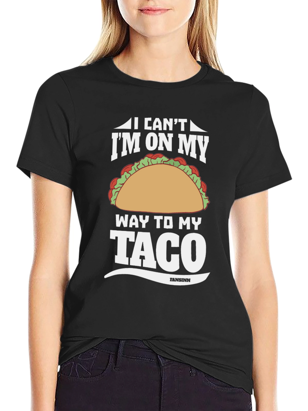 Im On My Way To My Taco Graphic Tee