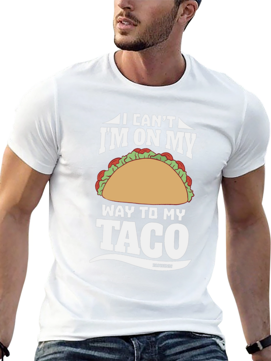 Im On My Way To My Taco Graphic Tee