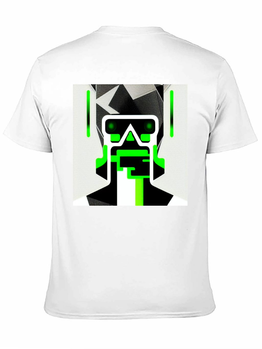 Cyberpunk Robot Graphic Tee - Cool Black Shirt