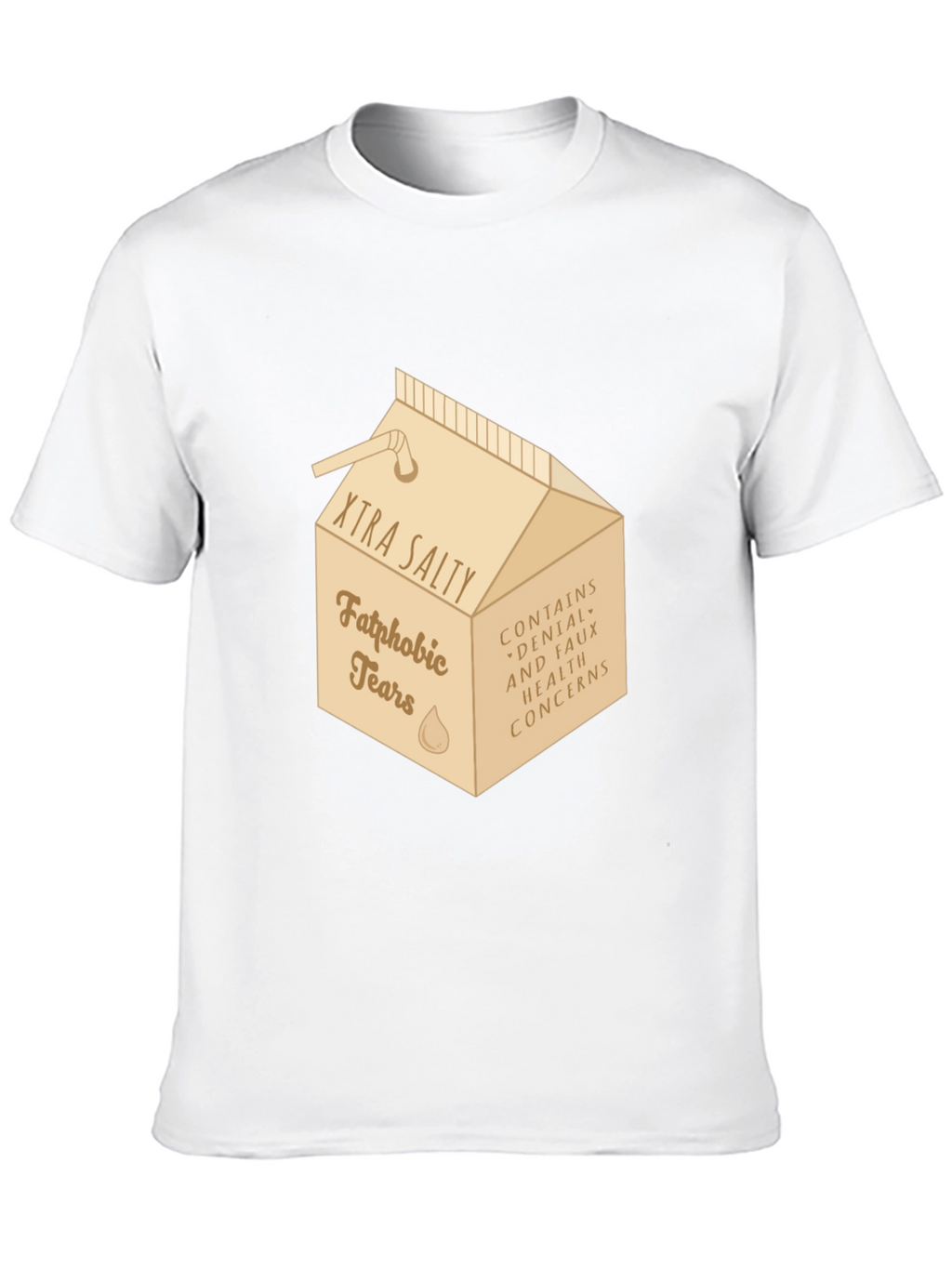 Xtra Salty Fatphobic Tears Graphic Tee