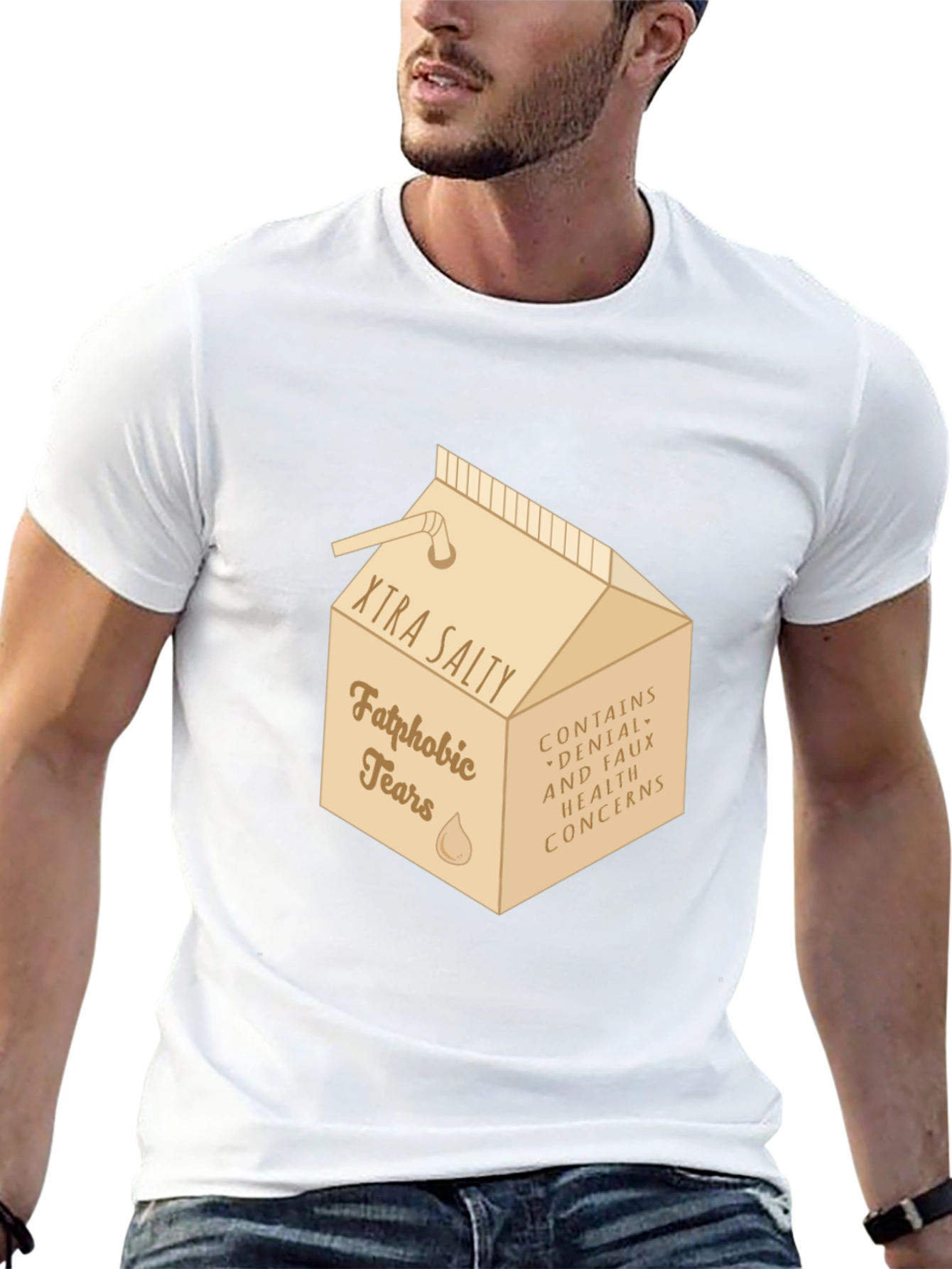 Xtra Salty Fatphobic Tears Graphic Tee