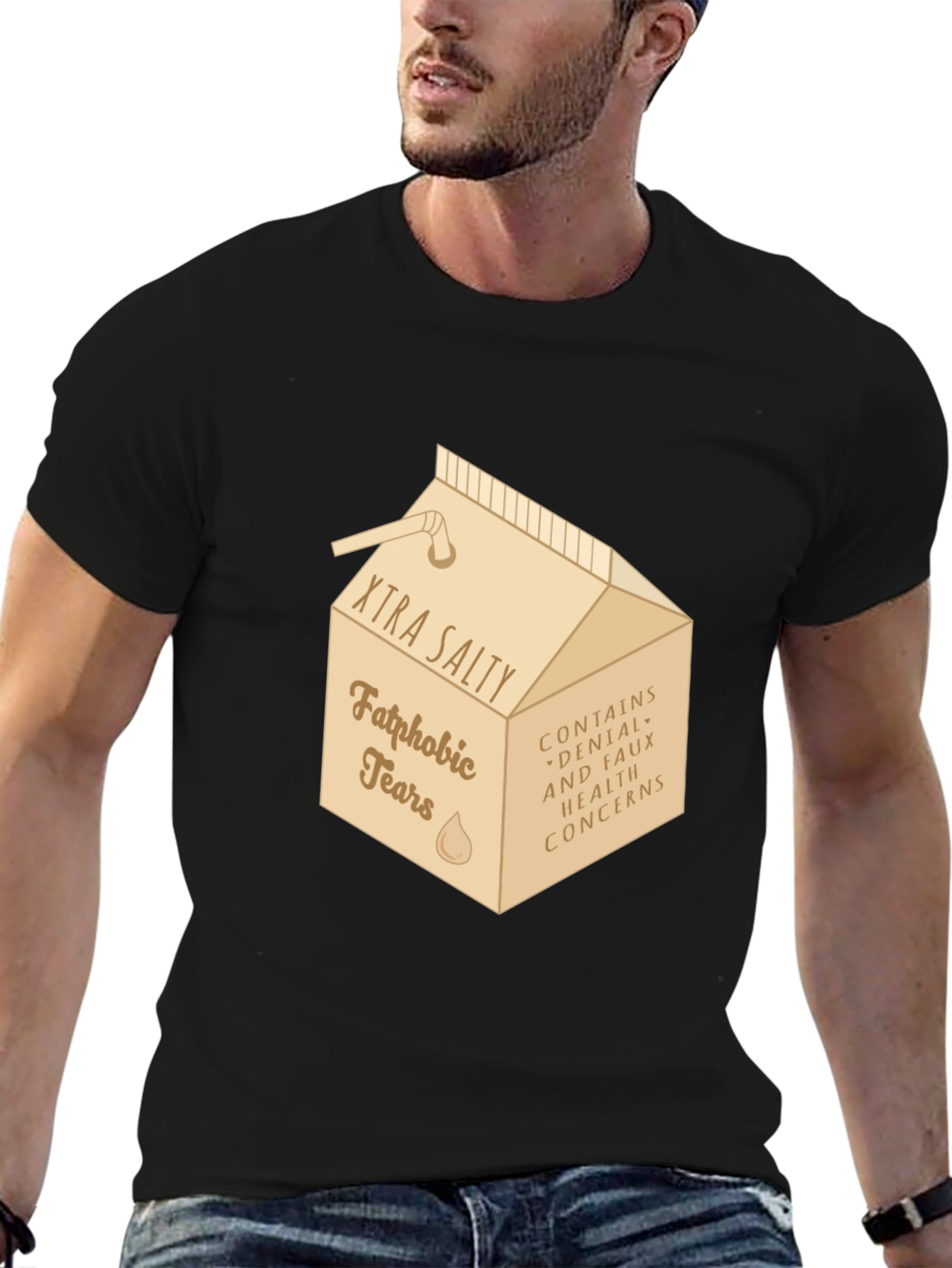 Xtra Salty Fatphobic Tears Graphic Tee