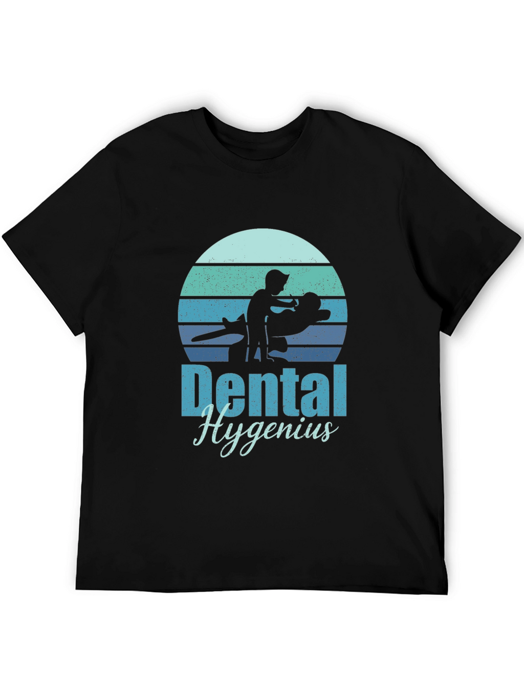 Dental Hygenius Black T-Shirt