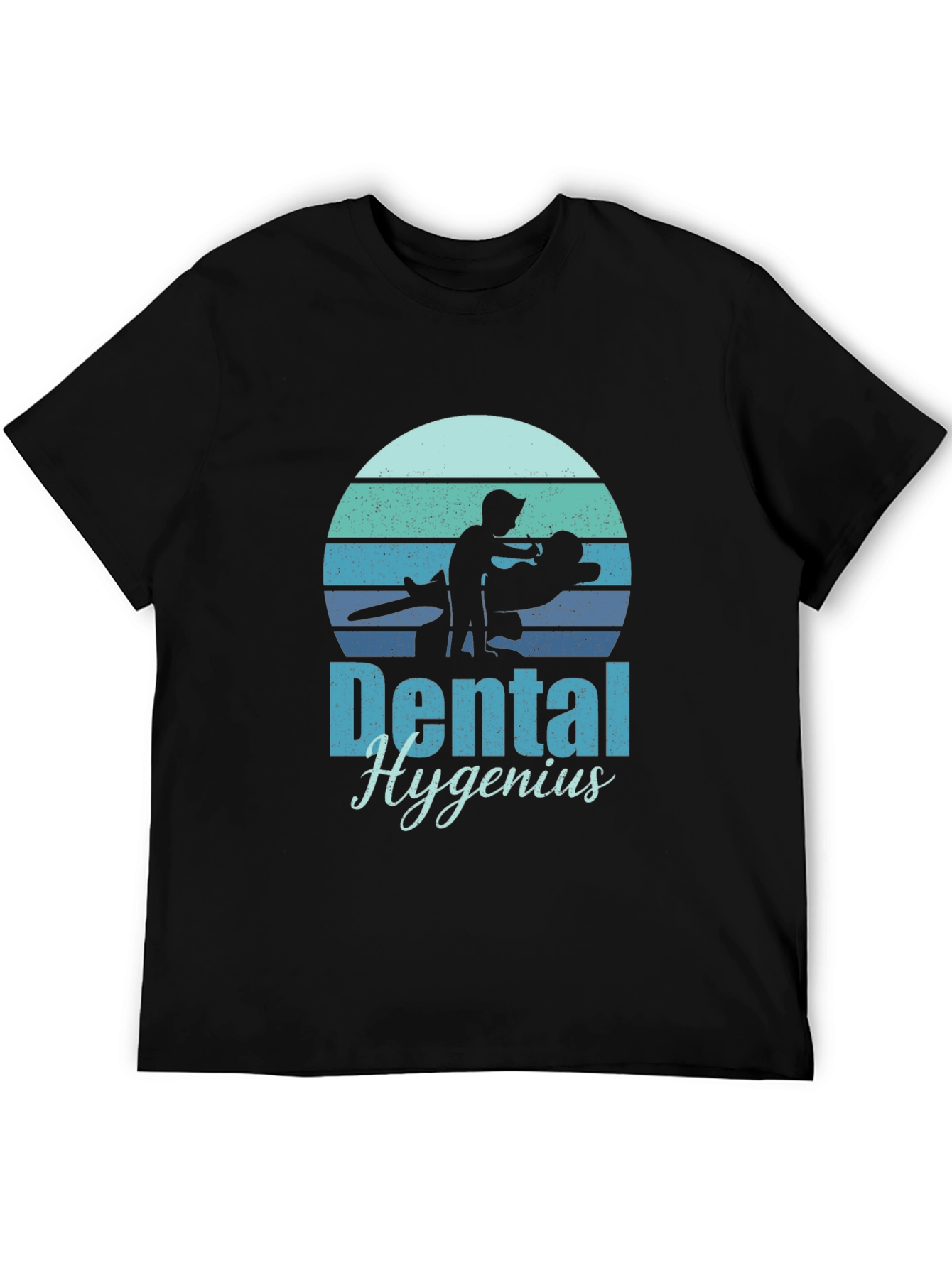 Dental Hygenius Black T-Shirt