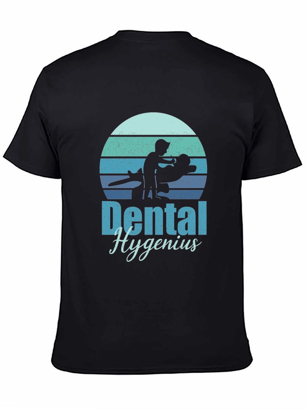 Dental Hygenius Black T-Shirt