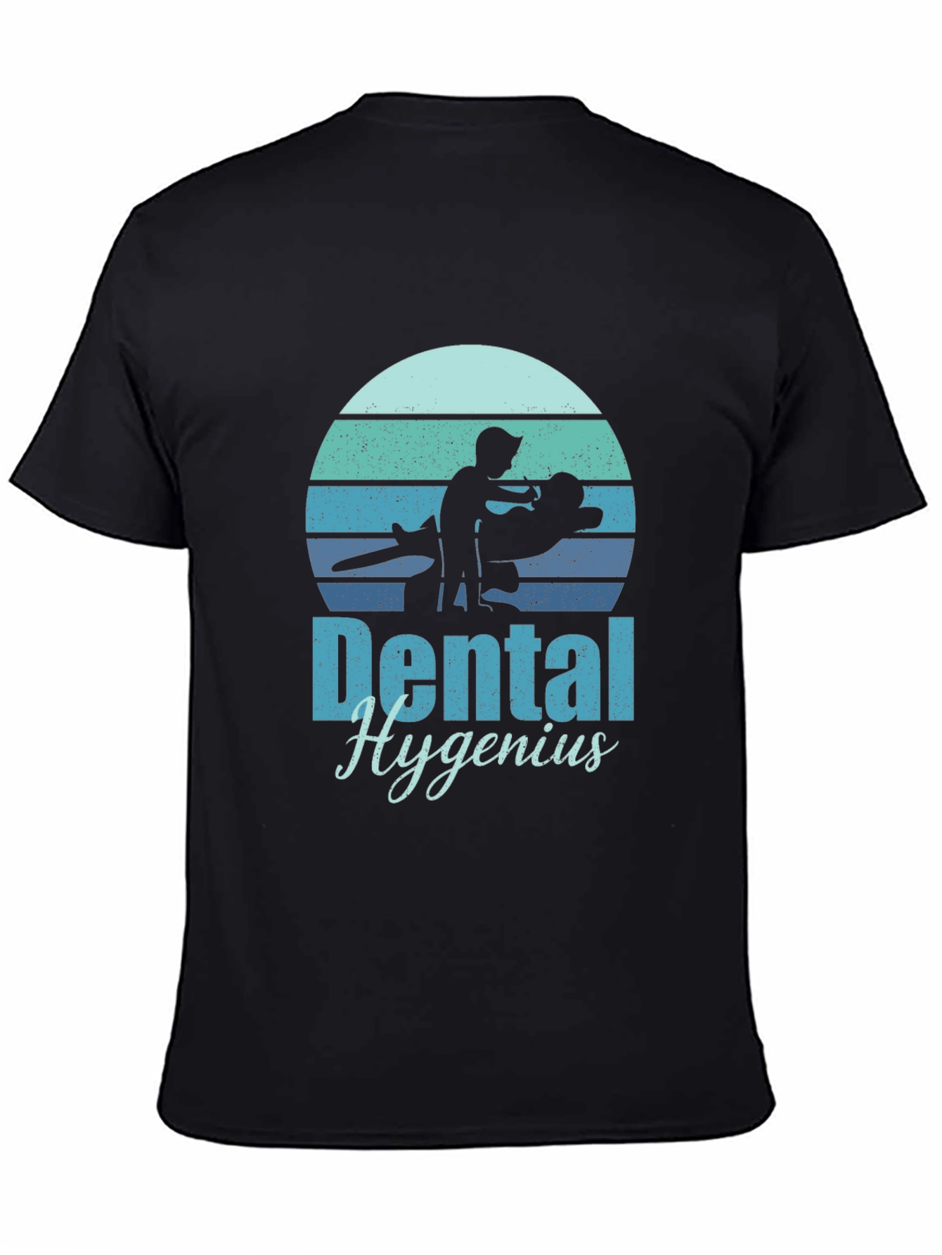 Dental Hygenius Black T-Shirt