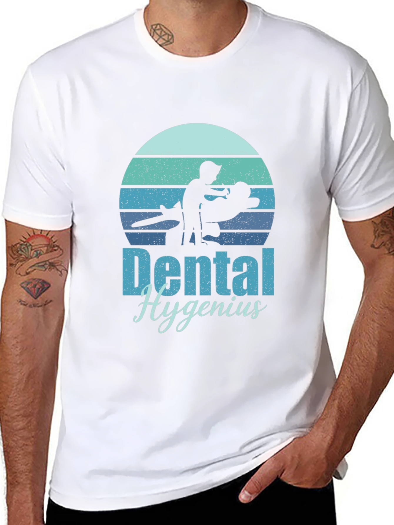 Dental Hygenius Black T-Shirt