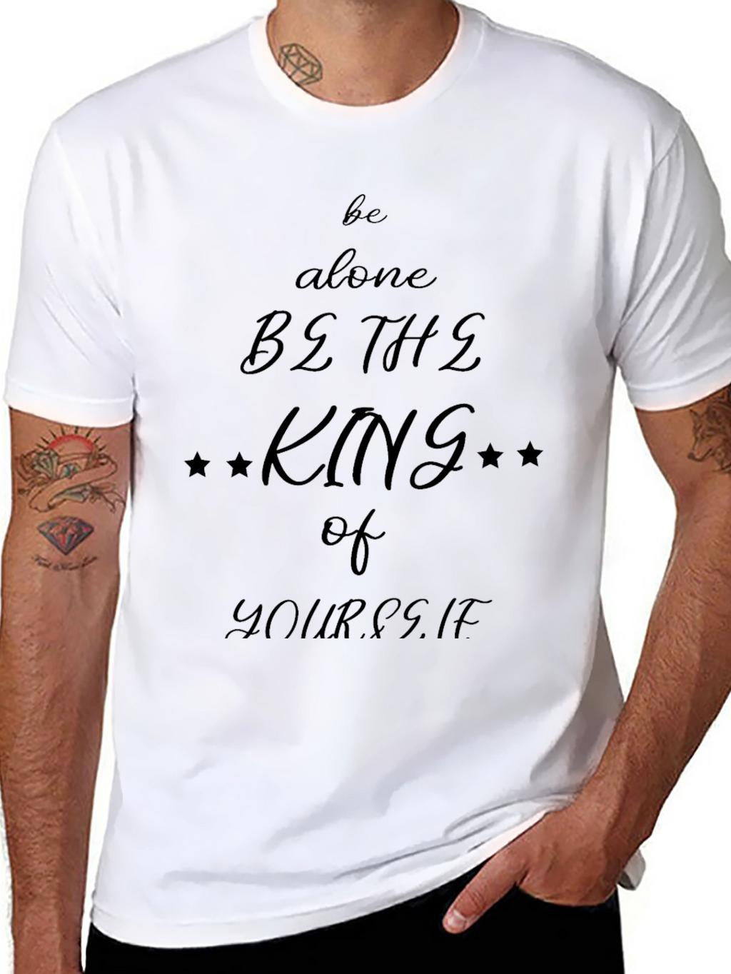 Be the King of Yourself Graphic T-Shirt