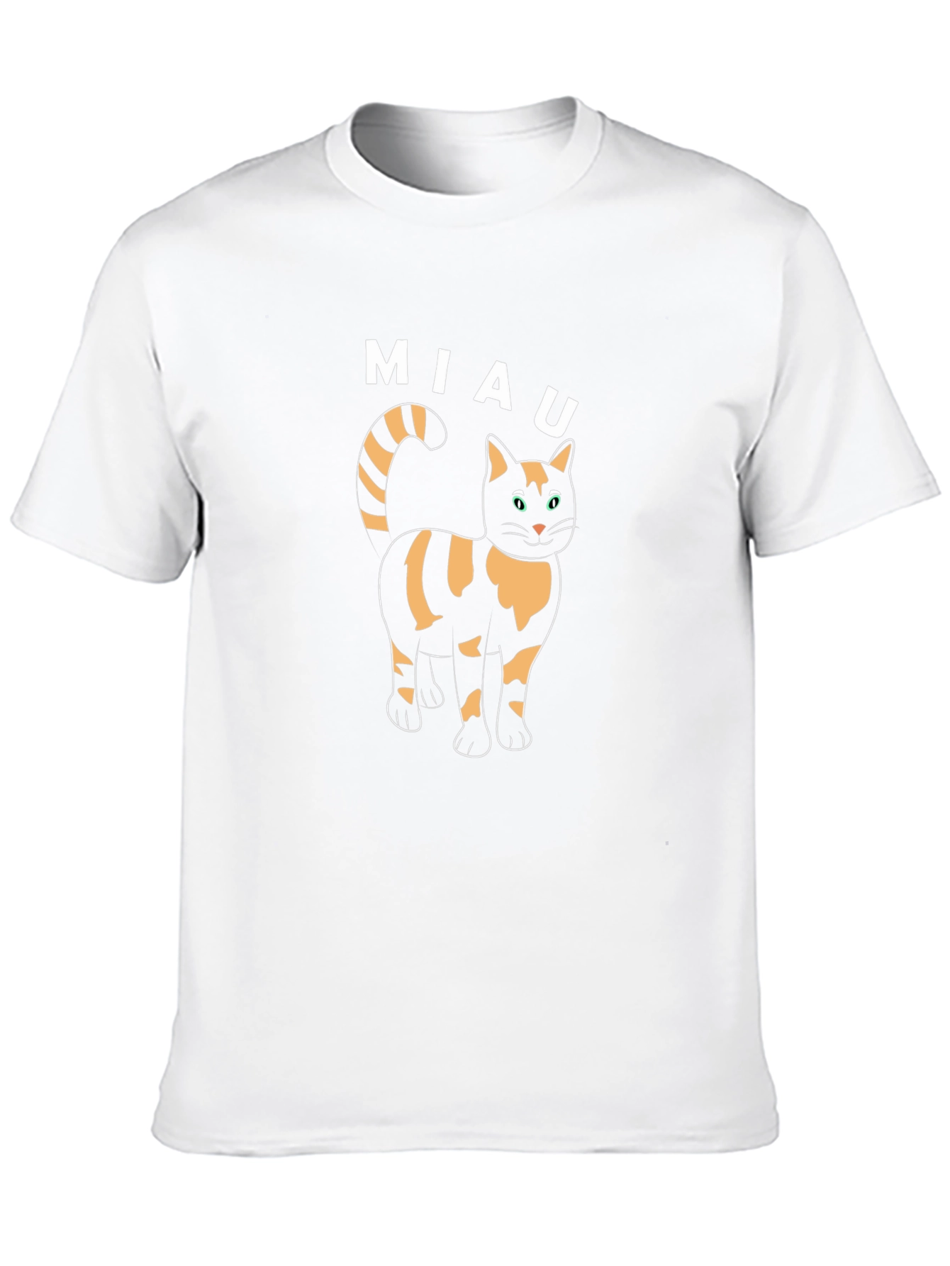 Miau Cat Tee - Cute Cat Lover T-Shirt