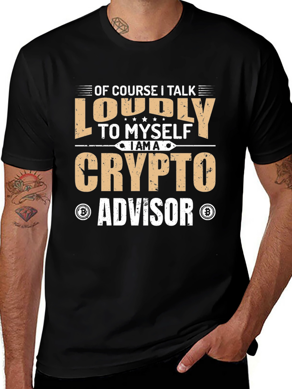 Crypto Advisor T-Shirt - Loudly Proud!