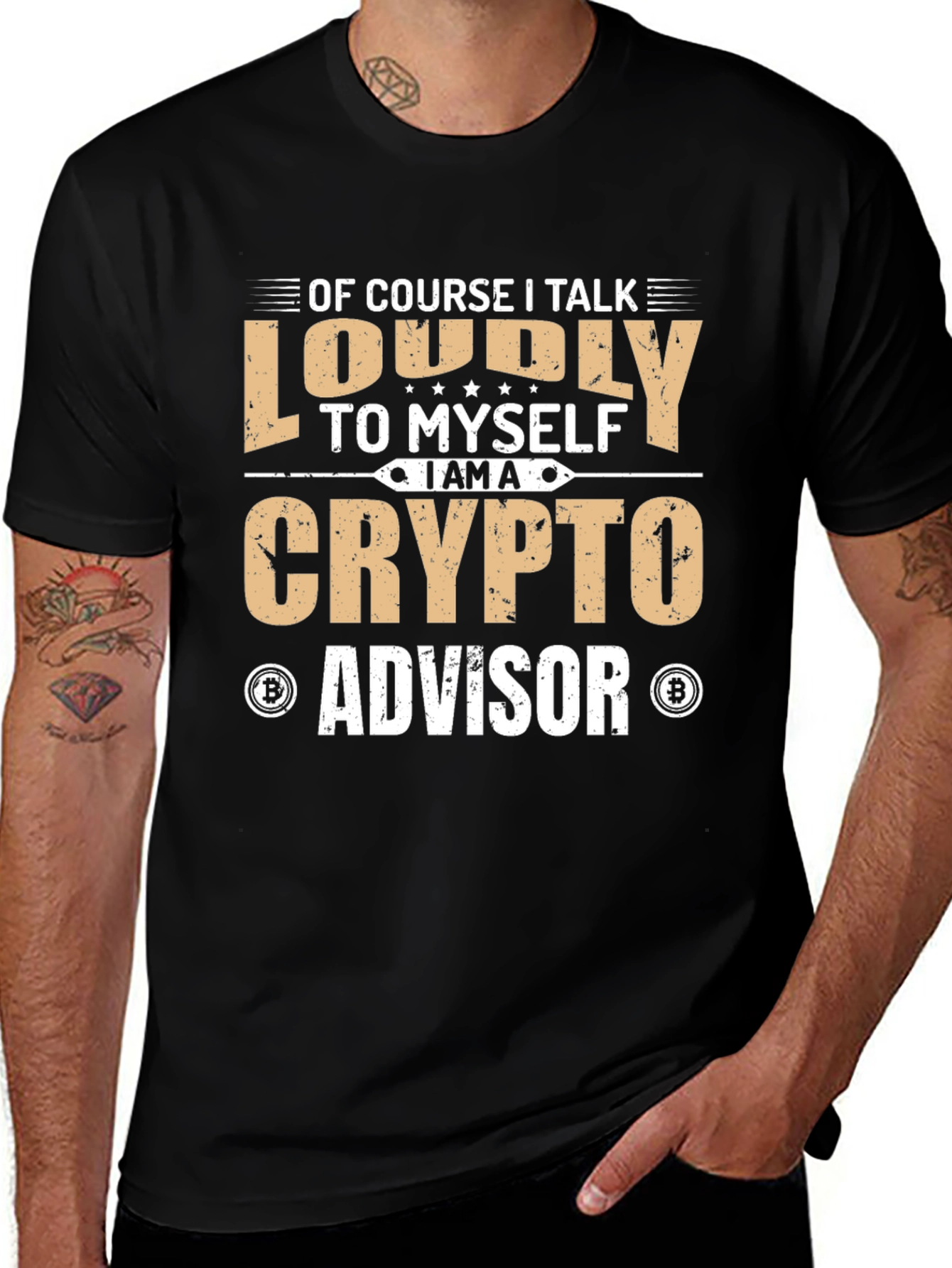 Crypto Advisor T-Shirt - Loudly Proud!