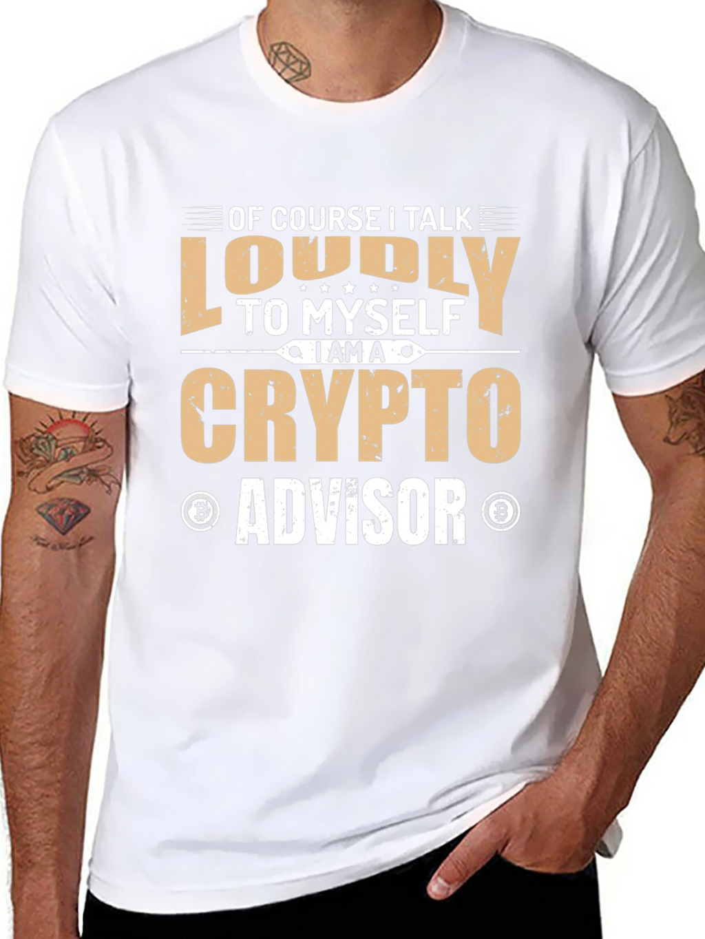 Crypto Advisor T-Shirt - Loudly Proud!