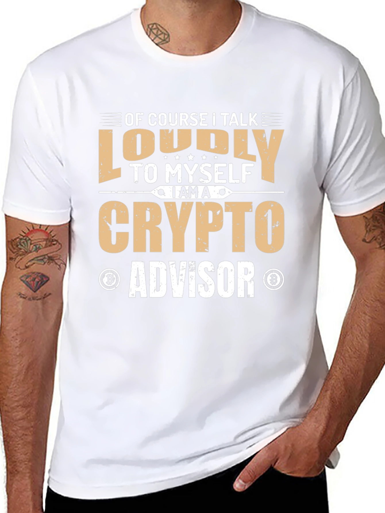 Crypto Advisor T-Shirt - Loudly Proud!
