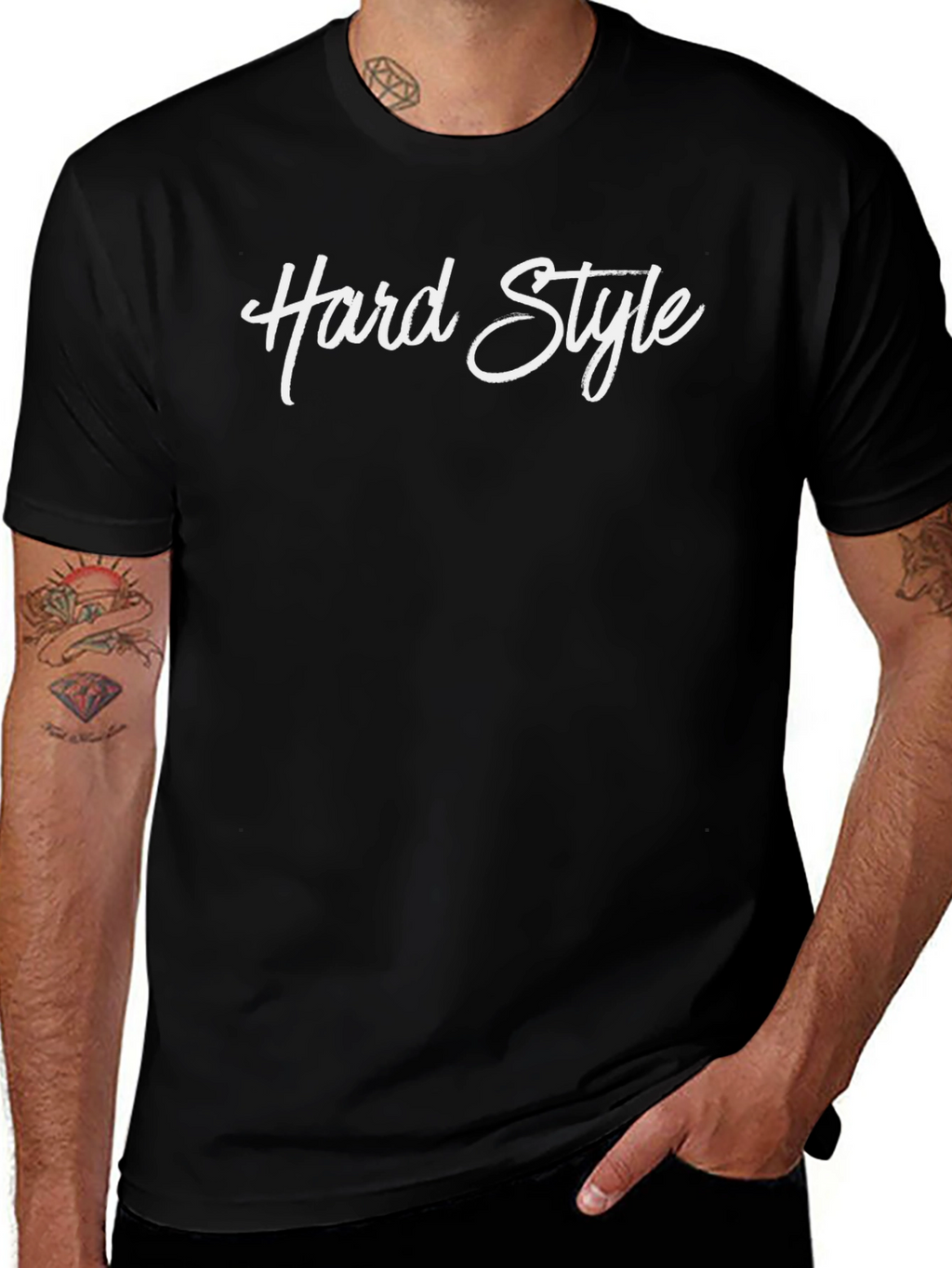 Hard Style Black T-Shirt