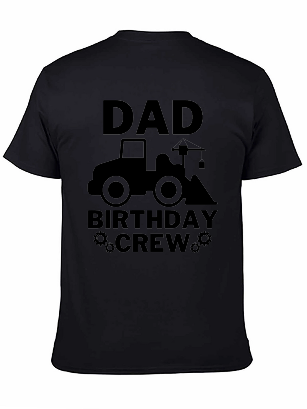 Dad Birthday Crew Construction T-Shirt