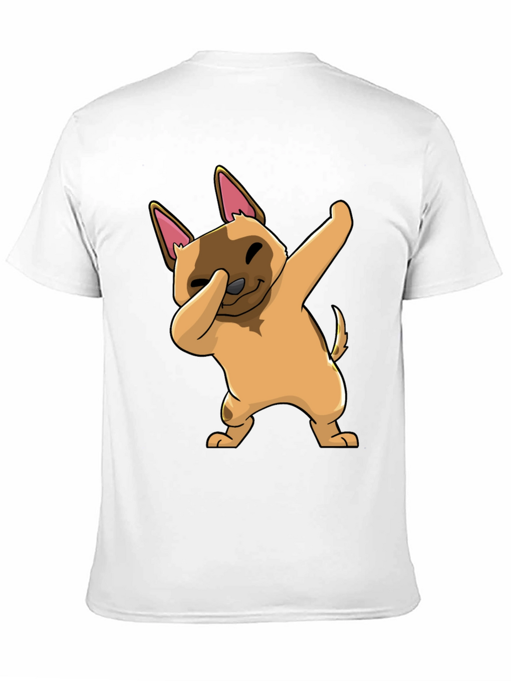 Dabbing Dog Graphic T-Shirt - Trendy Casual Wear