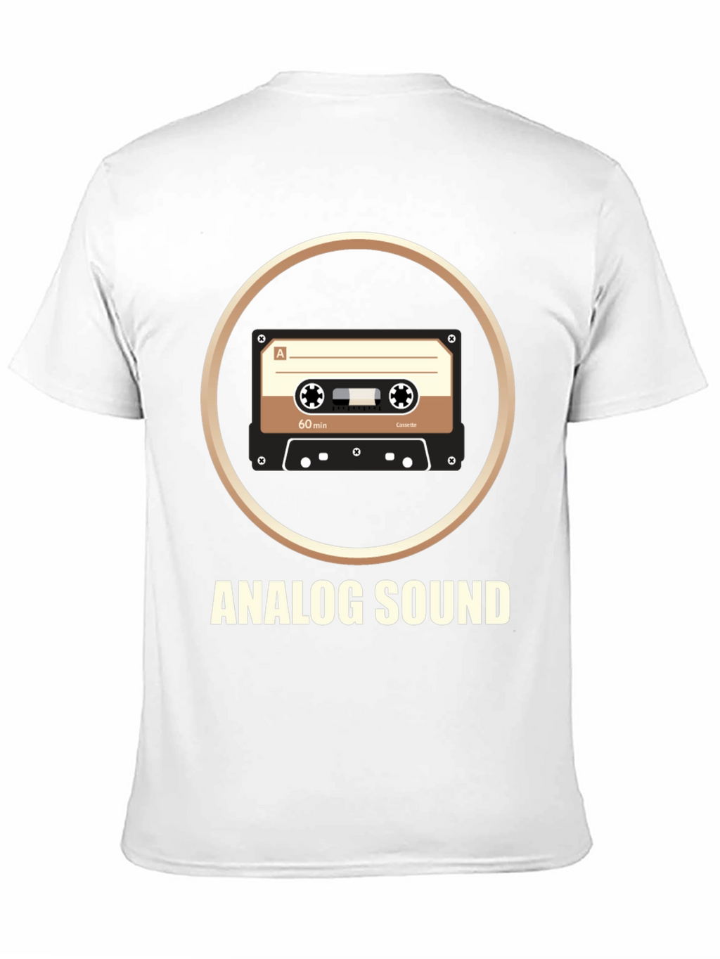 Analog Sound Cassette T-Shirt Retro Music Tee
