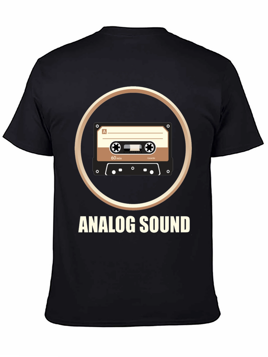 Analog Sound Cassette T-Shirt Retro Music Tee