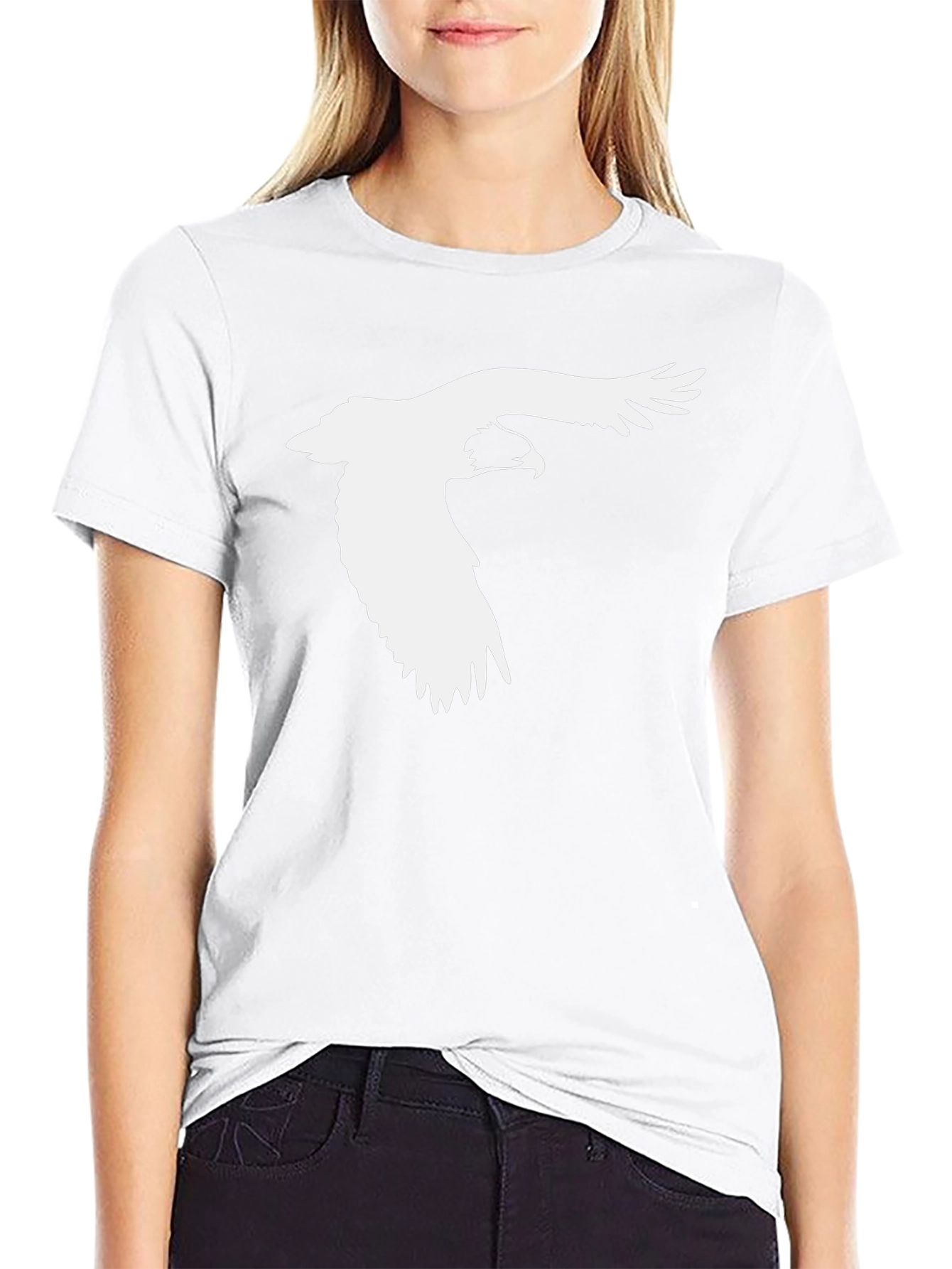 Eagle Graphic Black Tee - Mens Short Sleeve
