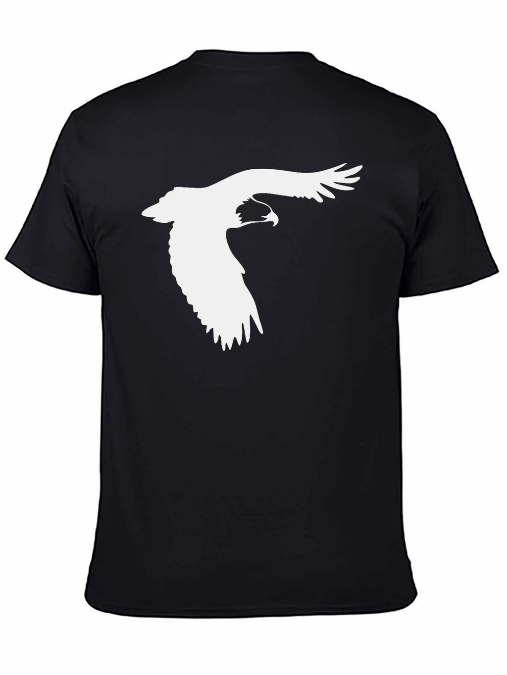 Eagle Graphic Black Tee - Mens Short Sleeve