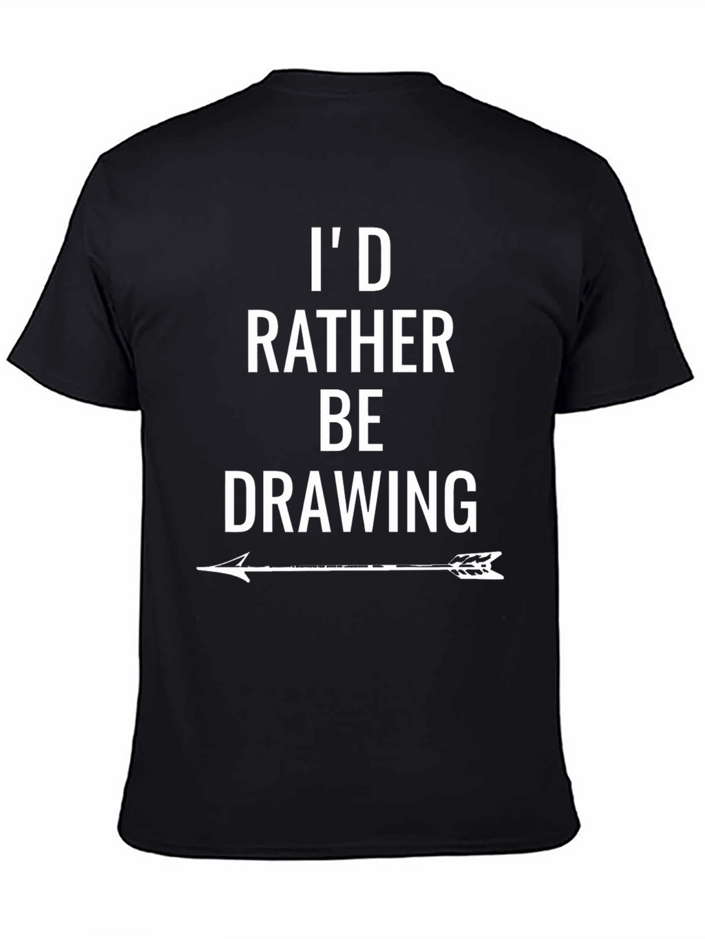 Id Rather Be Drawing T-Shirt - Artist Apparel