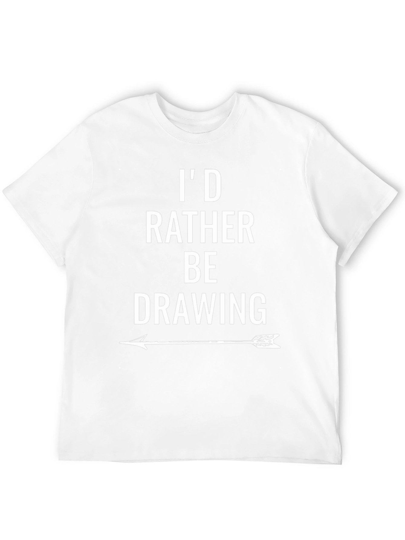 Id Rather Be Drawing T-Shirt - Artist Apparel