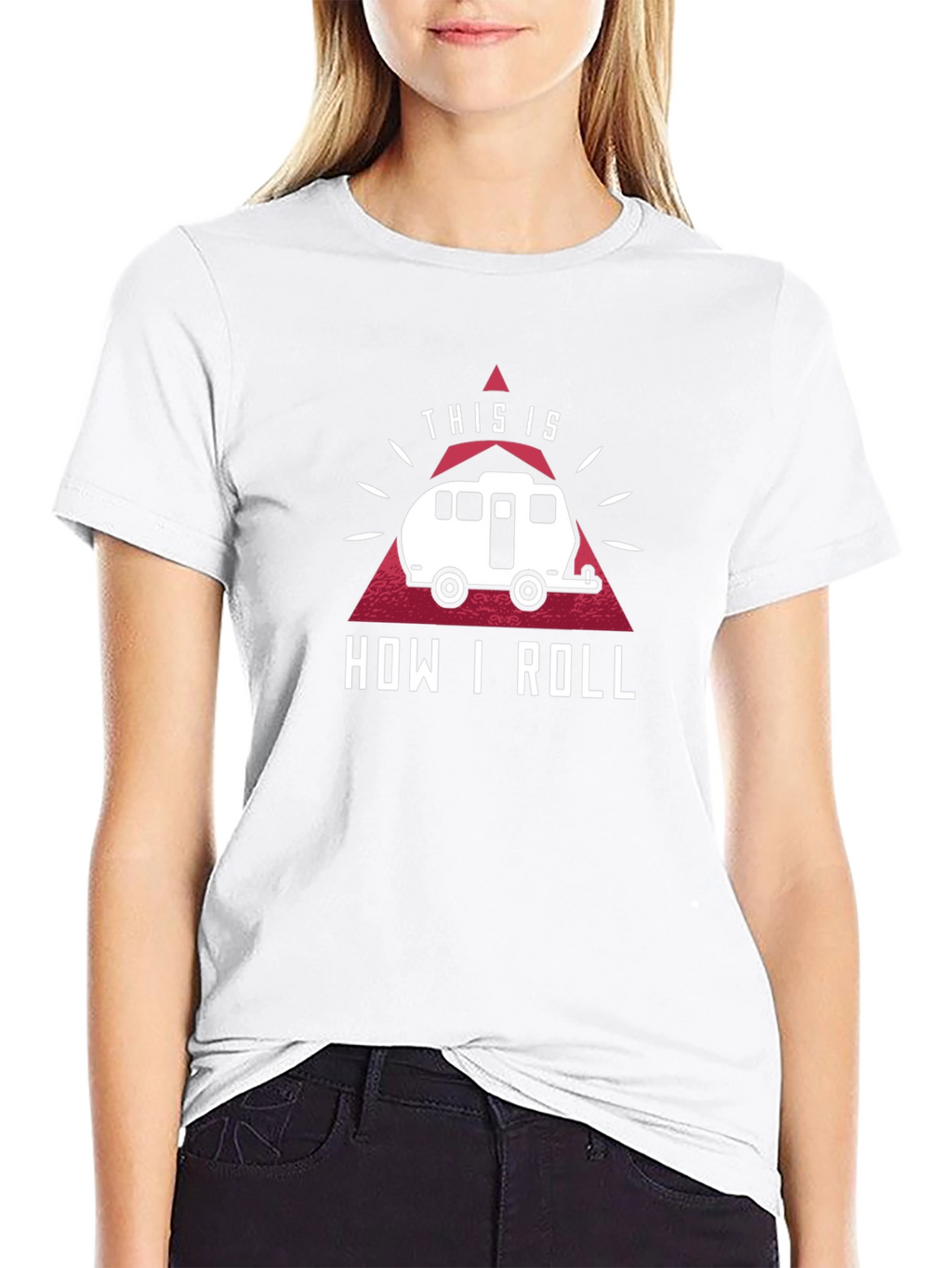 This is How I Roll RV Camping Graphic T-Shirt