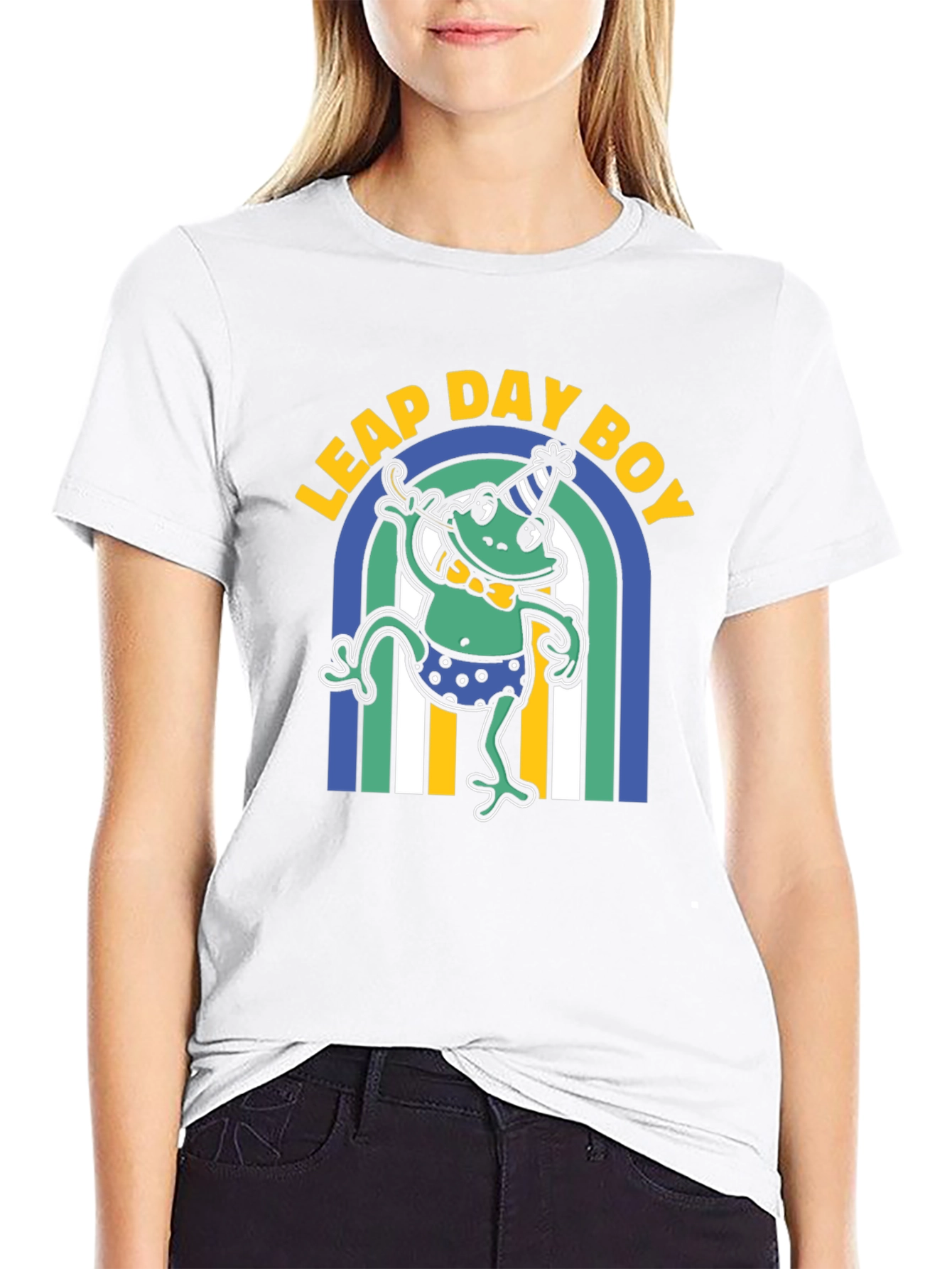 Leap Day Boy T-Shirt - Novelty Frog Tee