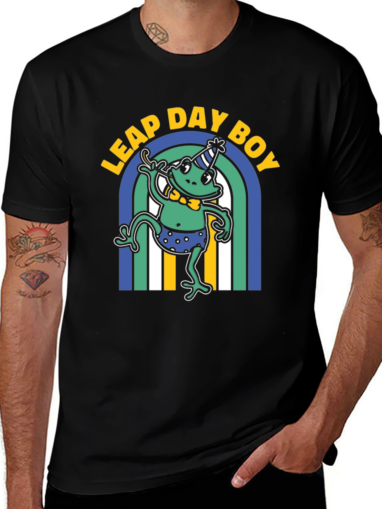 Leap Day Boy T-Shirt - Novelty Frog Tee