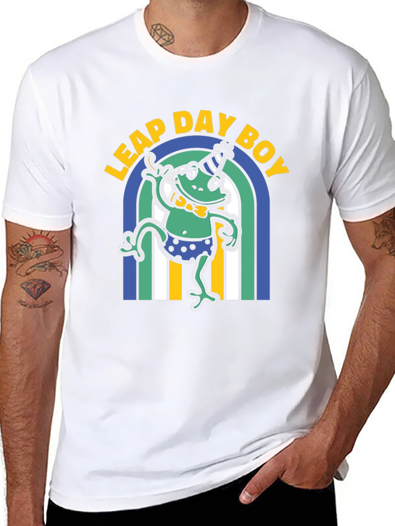 Leap Day Boy T-Shirt - Novelty Frog Tee