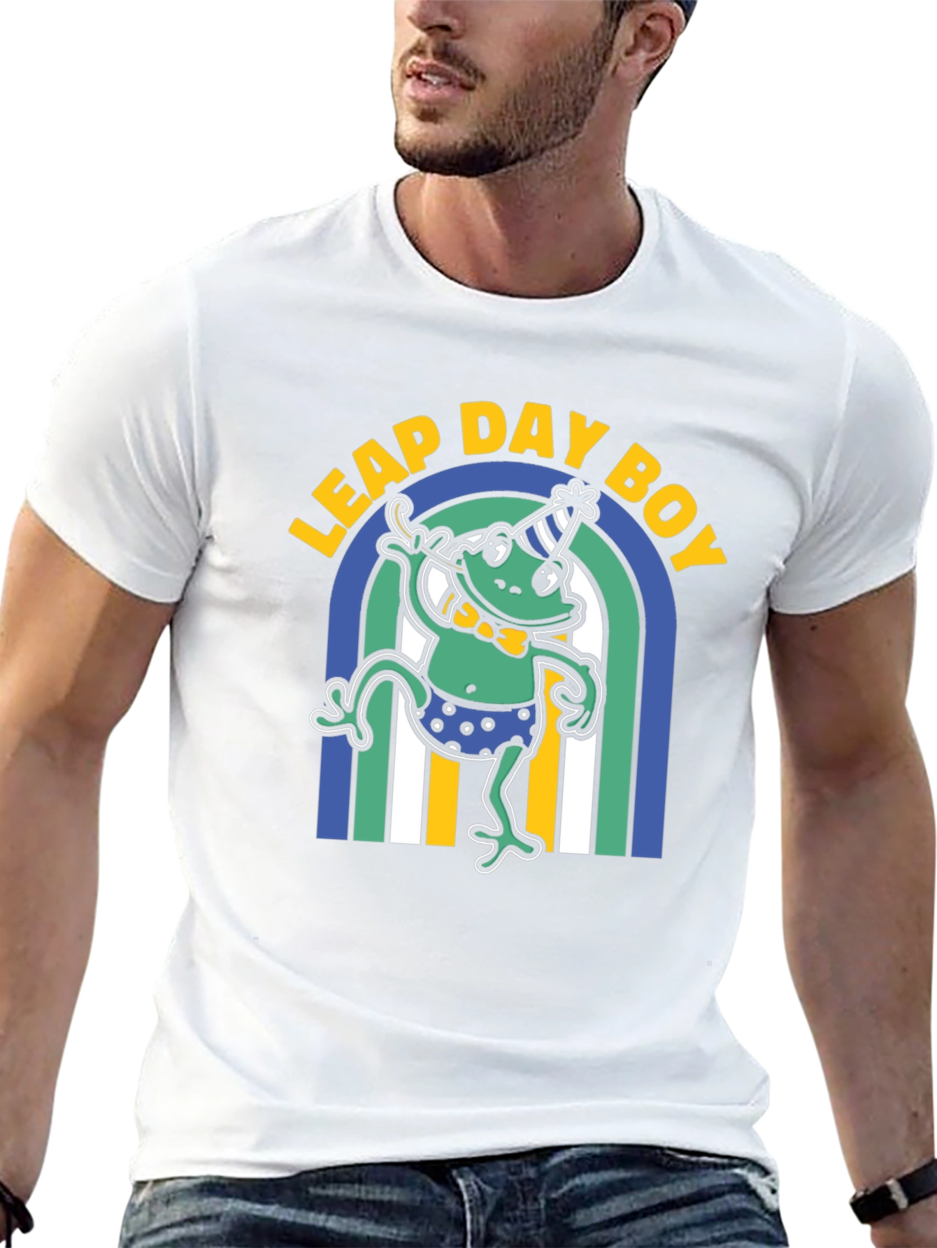 Leap Day Boy T-Shirt - Novelty Frog Tee