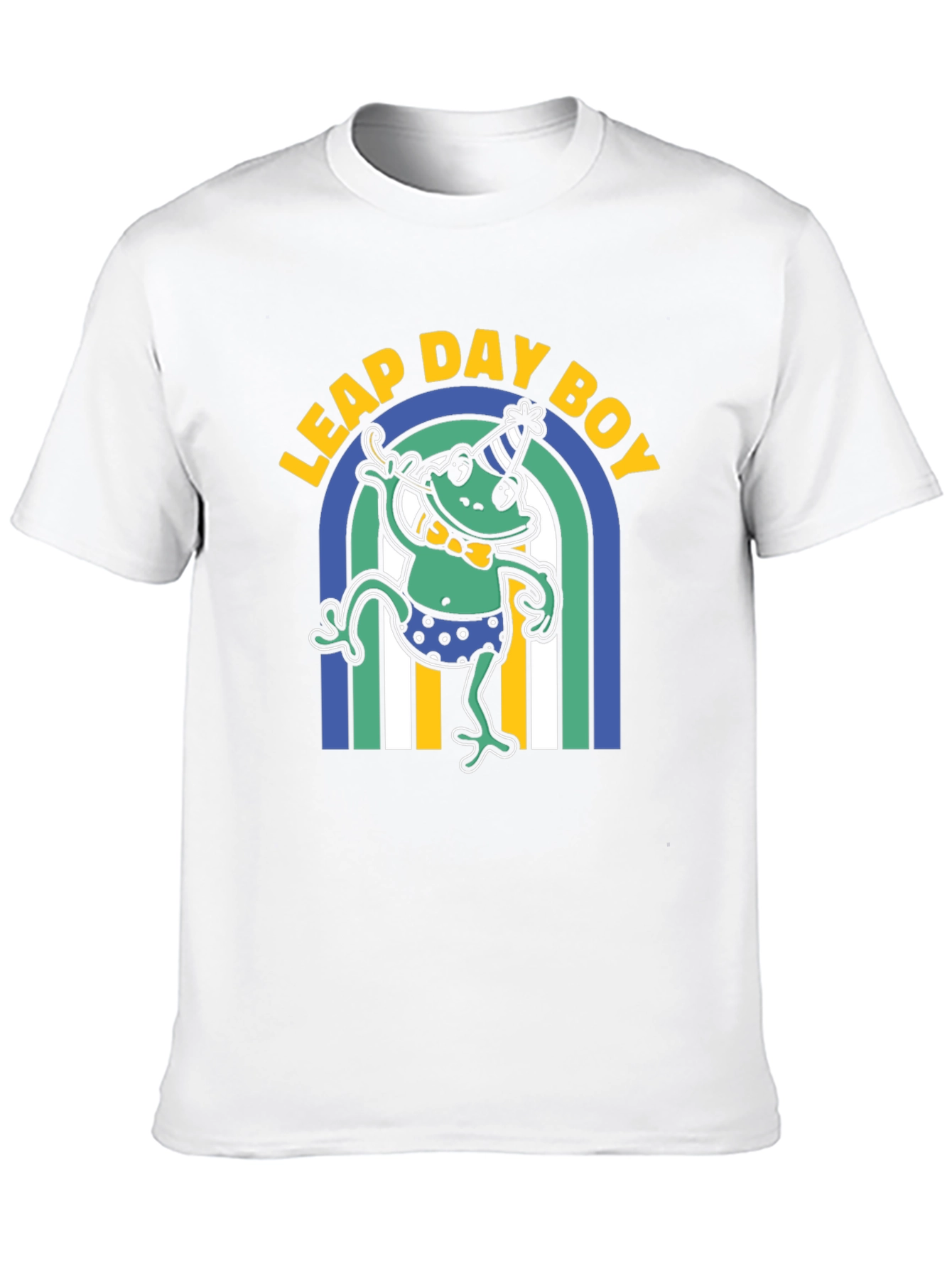 Leap Day Boy T-Shirt - Novelty Frog Tee