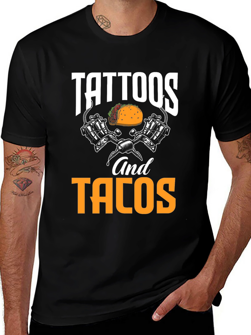Tattoos and Tacos Graphic Tee