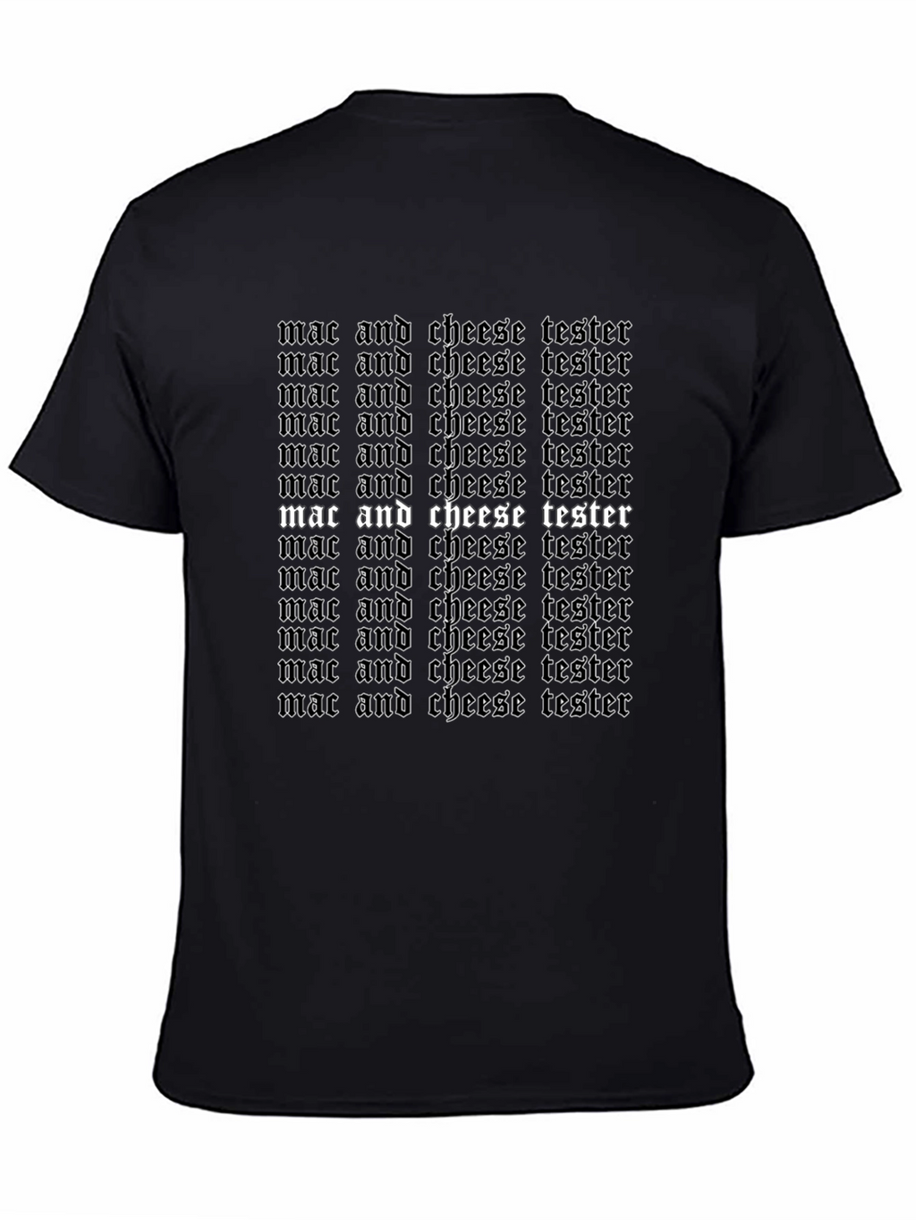Mac and Cheese Tester Graphic T-Shirt