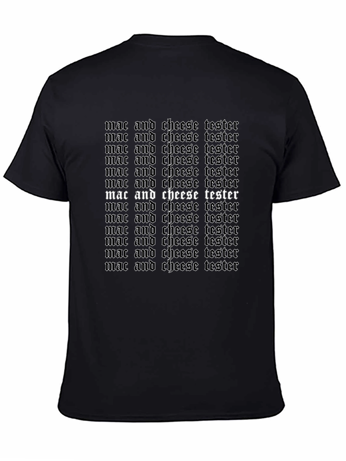 Mac and Cheese Tester Graphic T-Shirt
