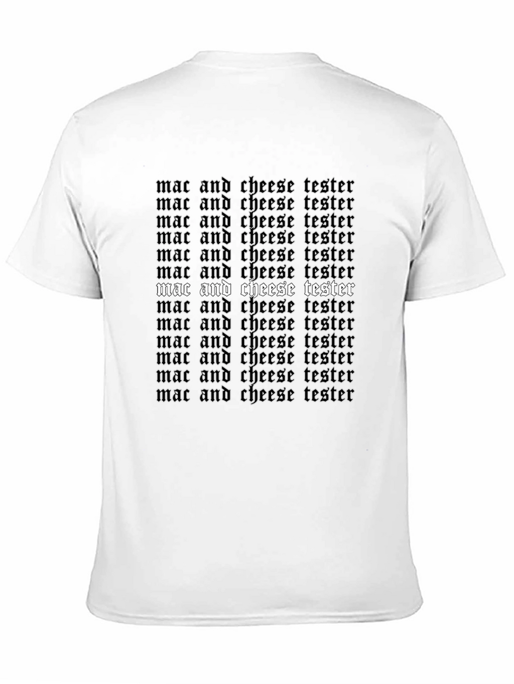 Mac and Cheese Tester Graphic T-Shirt
