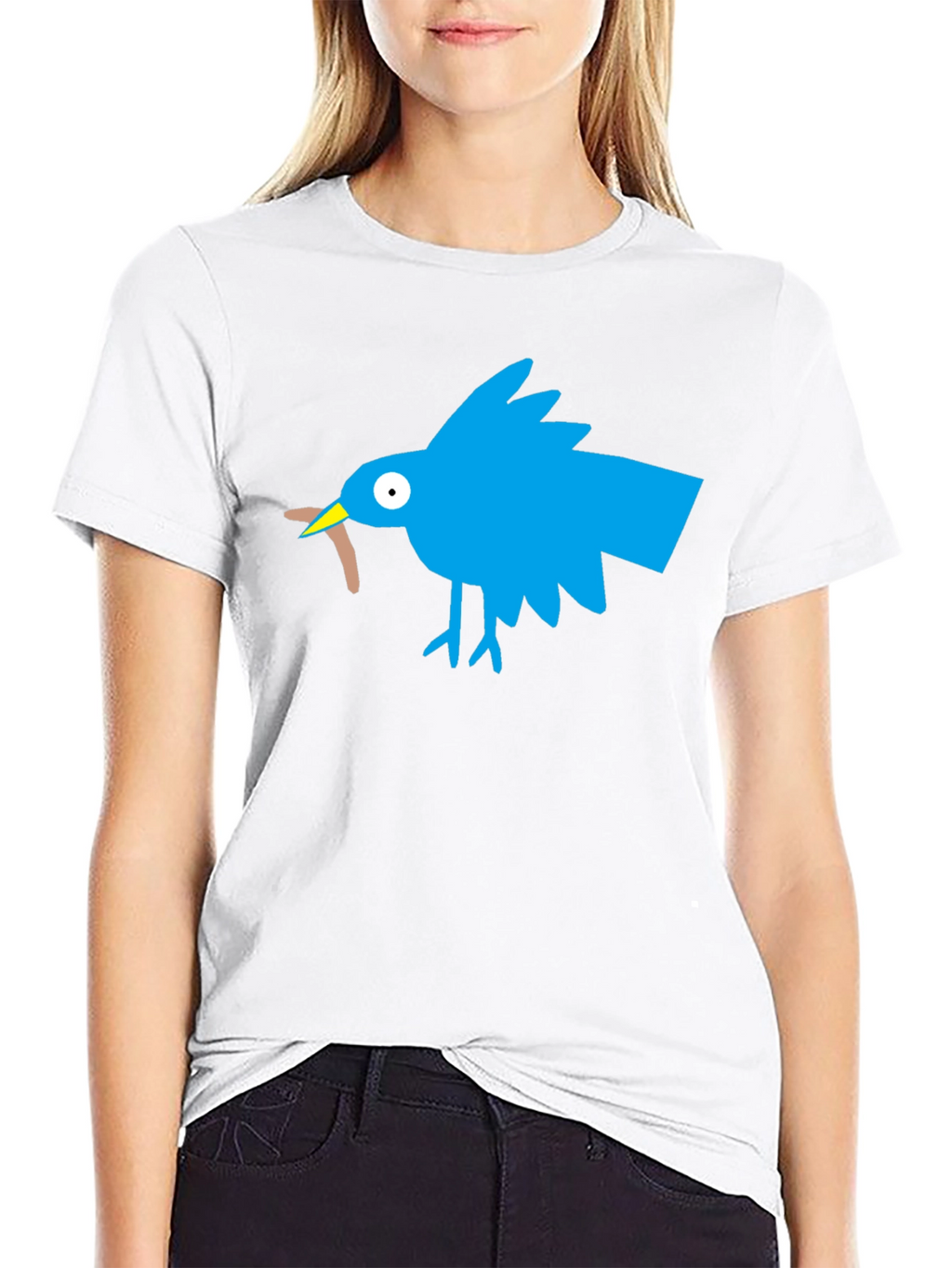 Cartoon Bird T-Shirt