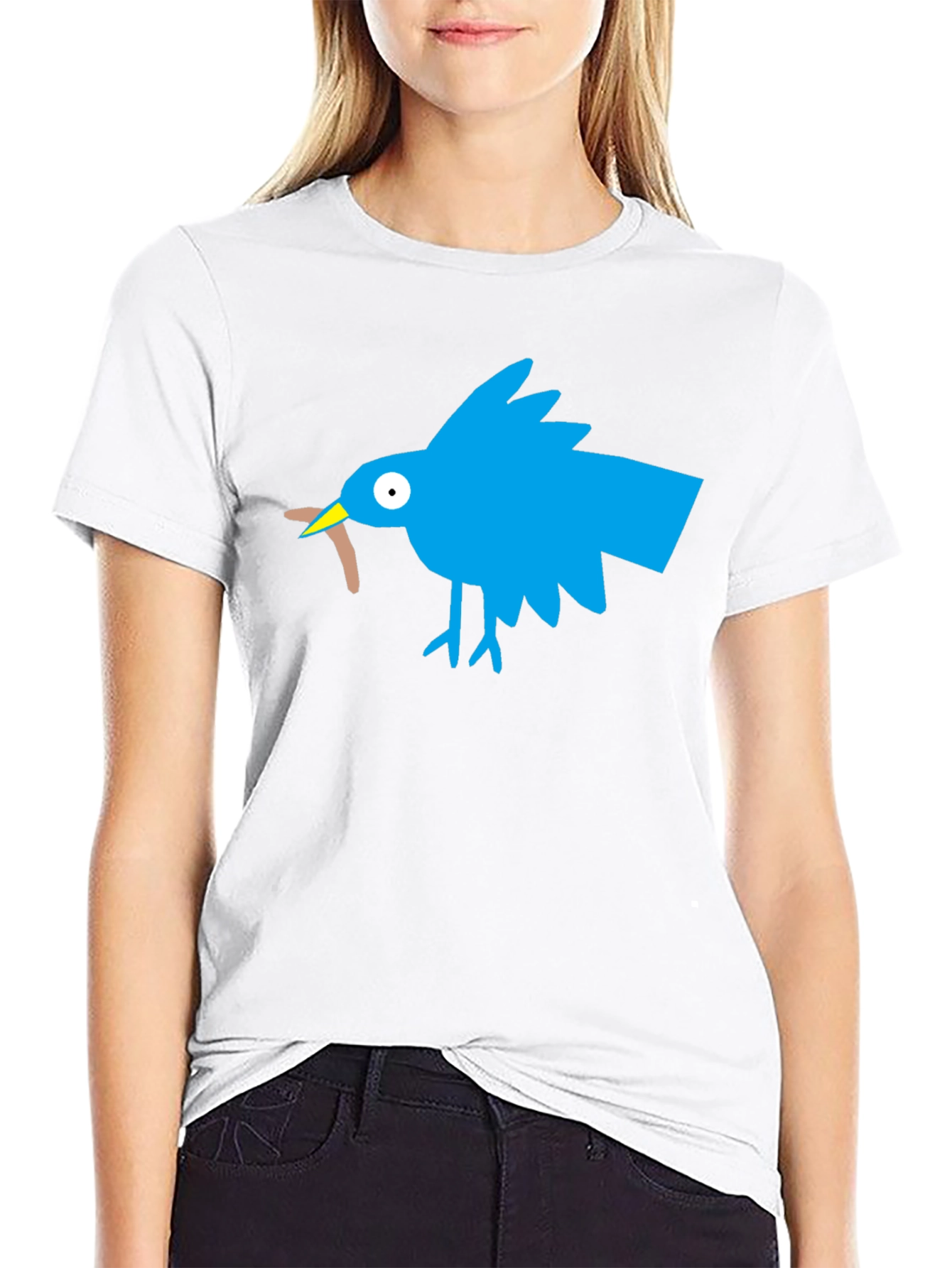 Cartoon Bird T-Shirt