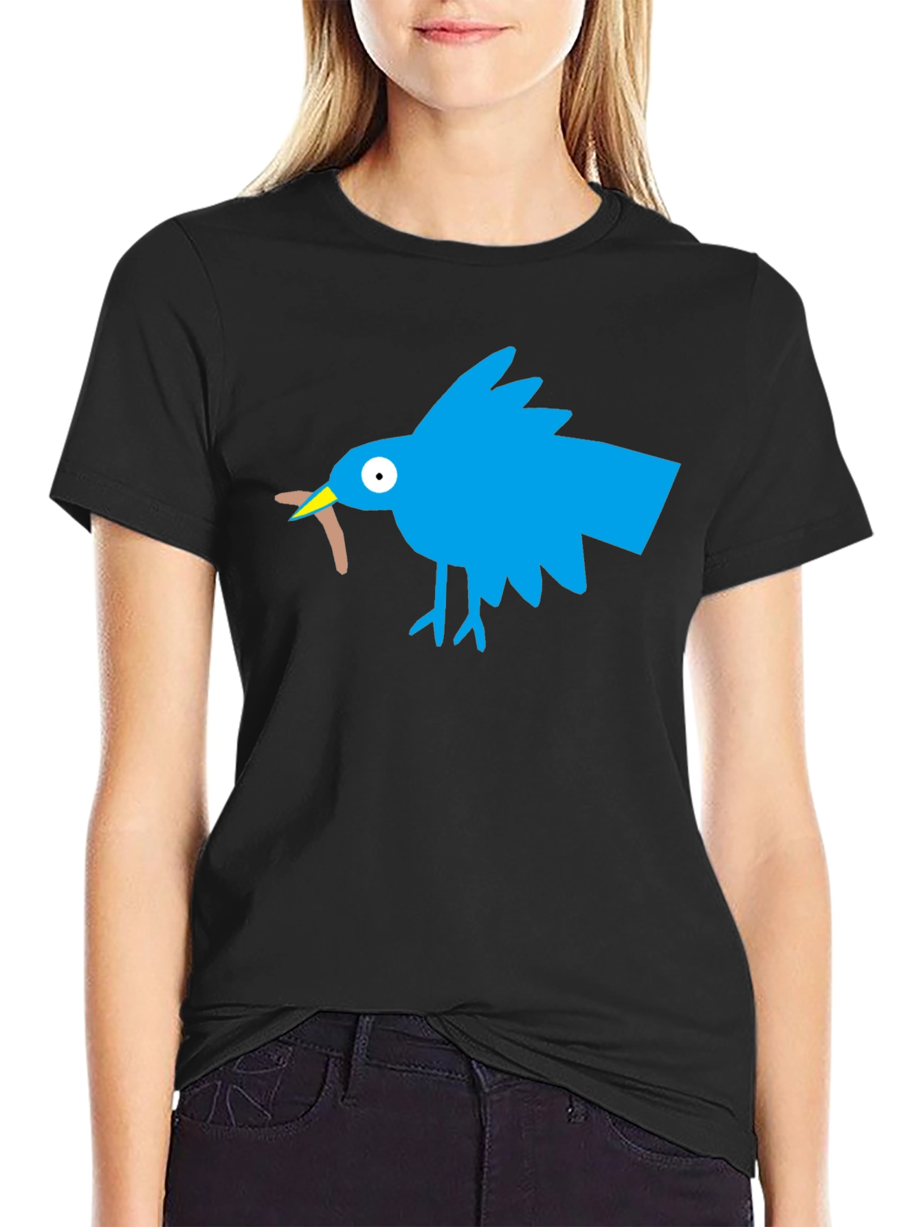 Cartoon Bird T-Shirt