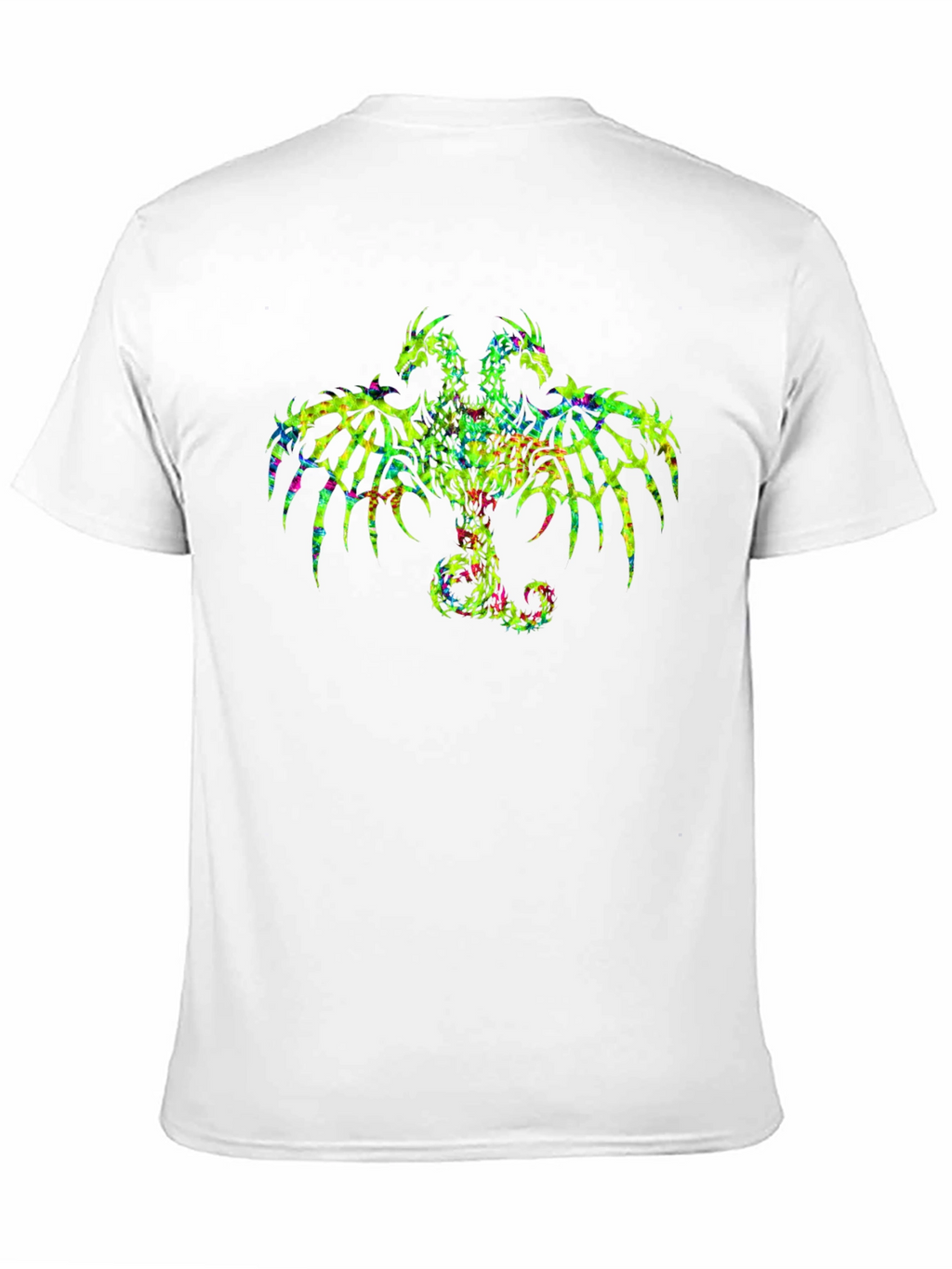 Three-Headed Dragon Graphic Tee - Black