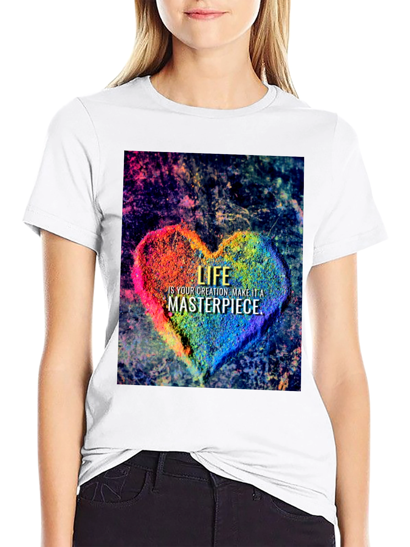 Life is a Masterpiece Graphic T-Shirt