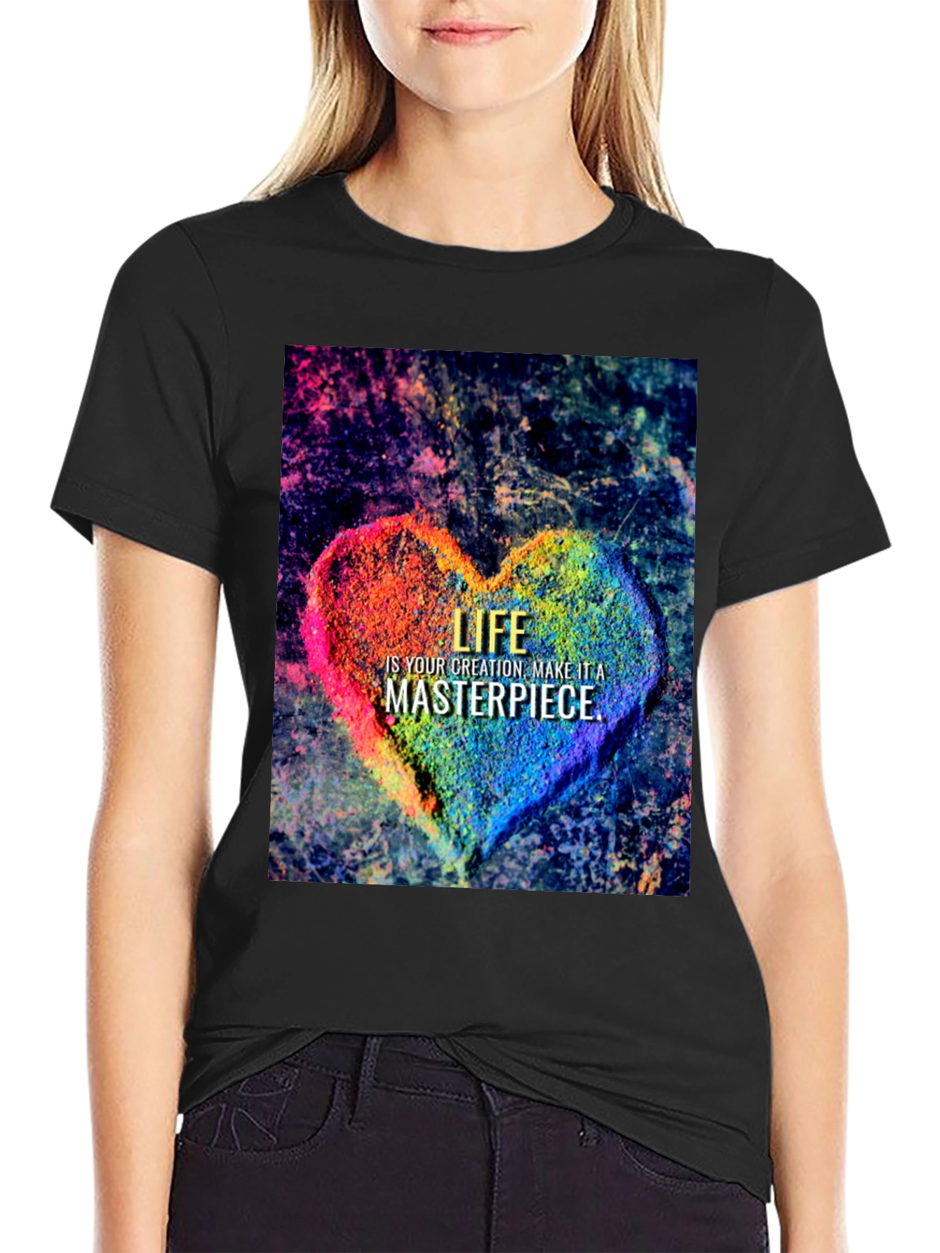 Life is a Masterpiece Graphic T-Shirt