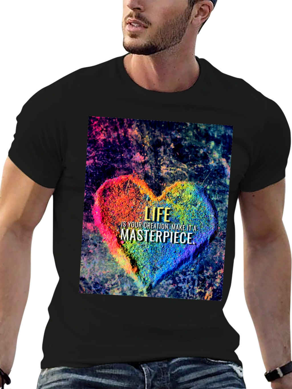 Life is a Masterpiece Graphic T-Shirt