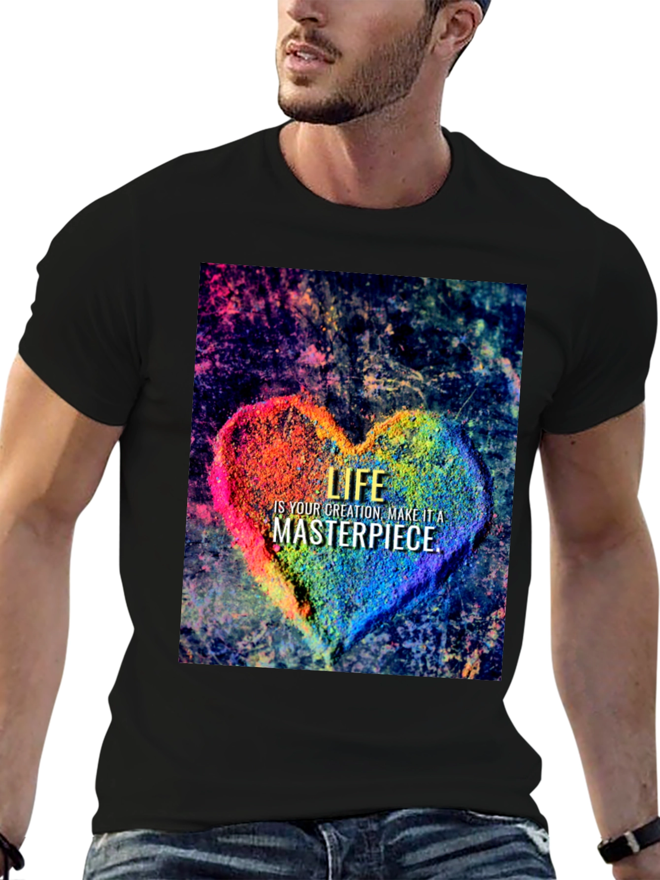 Life is a Masterpiece Graphic T-Shirt