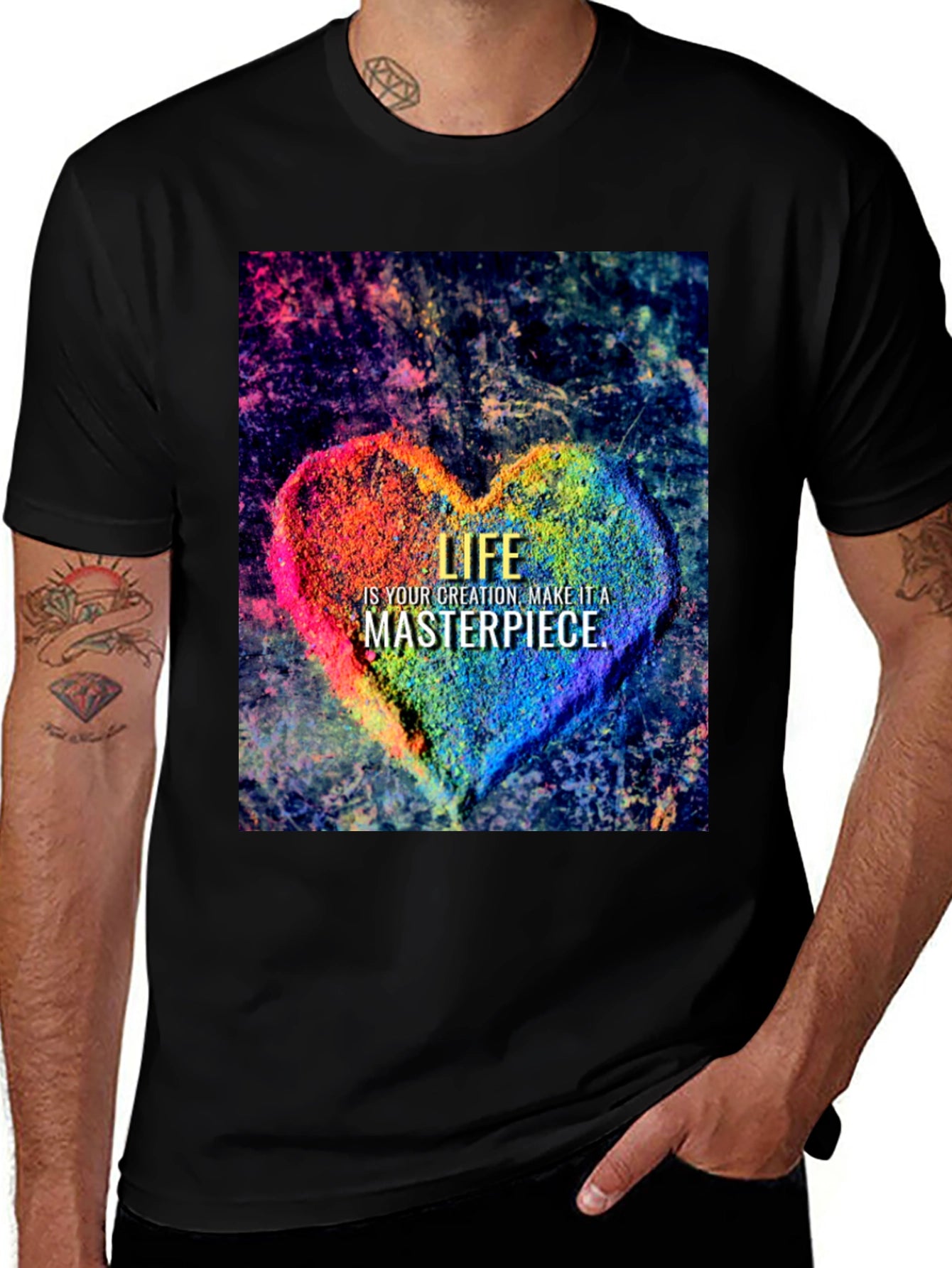 Life is a Masterpiece Graphic T-Shirt