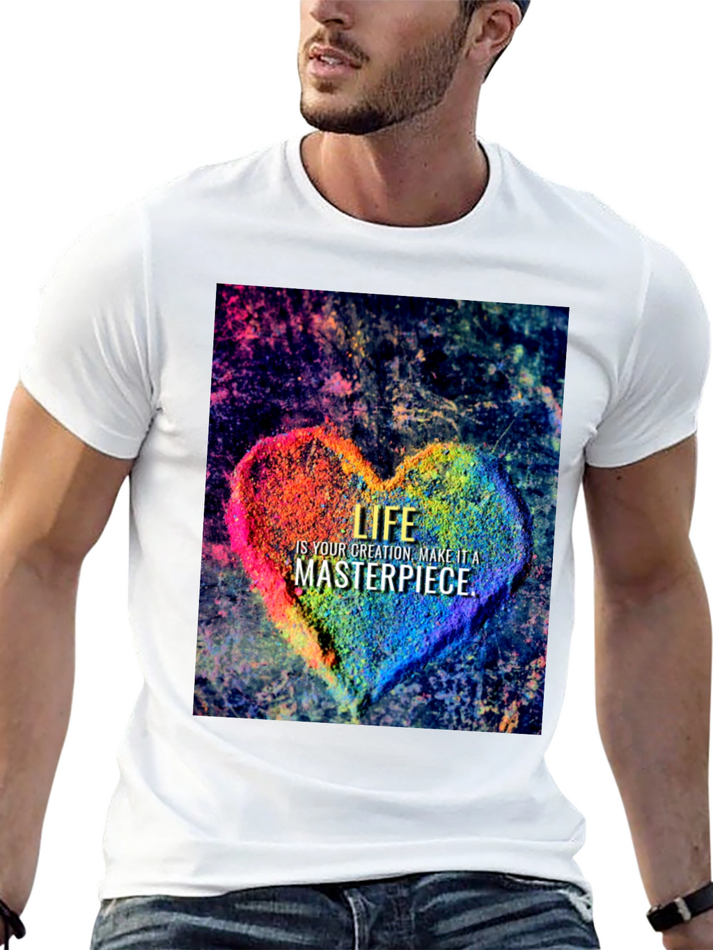 Life is a Masterpiece Graphic T-Shirt